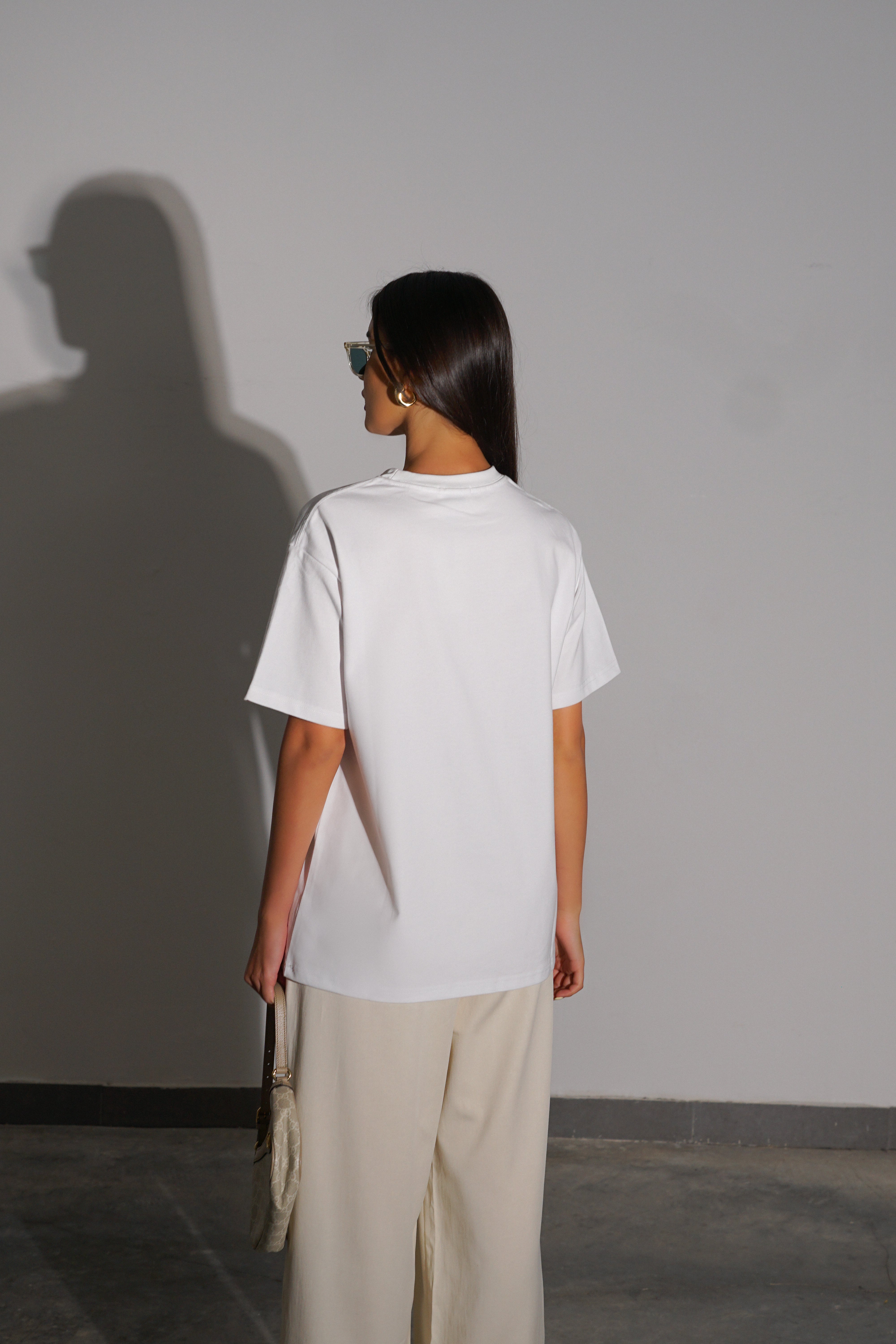 חולצת מוג-לבן