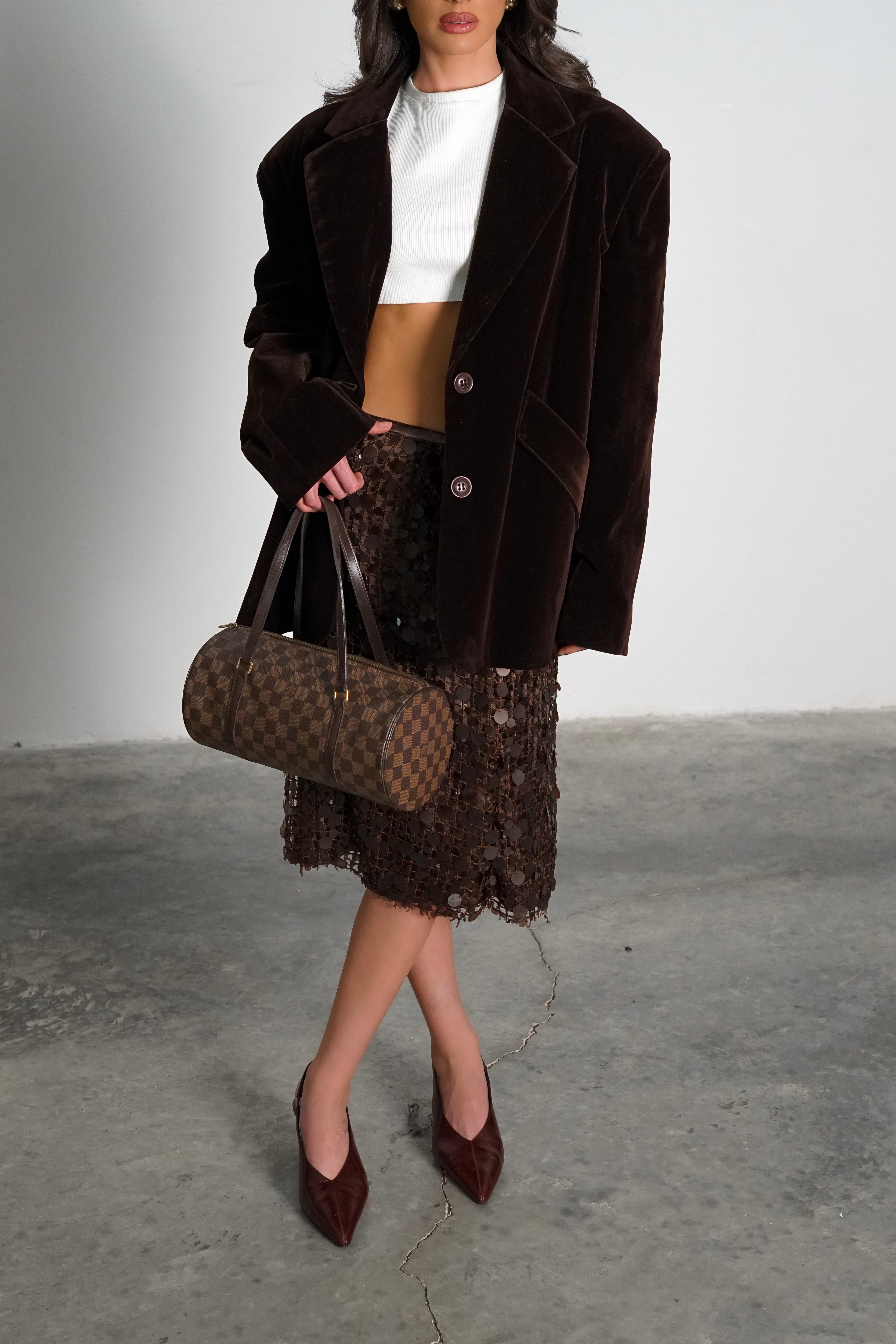 ג'קט הנינג-חום שוקולד