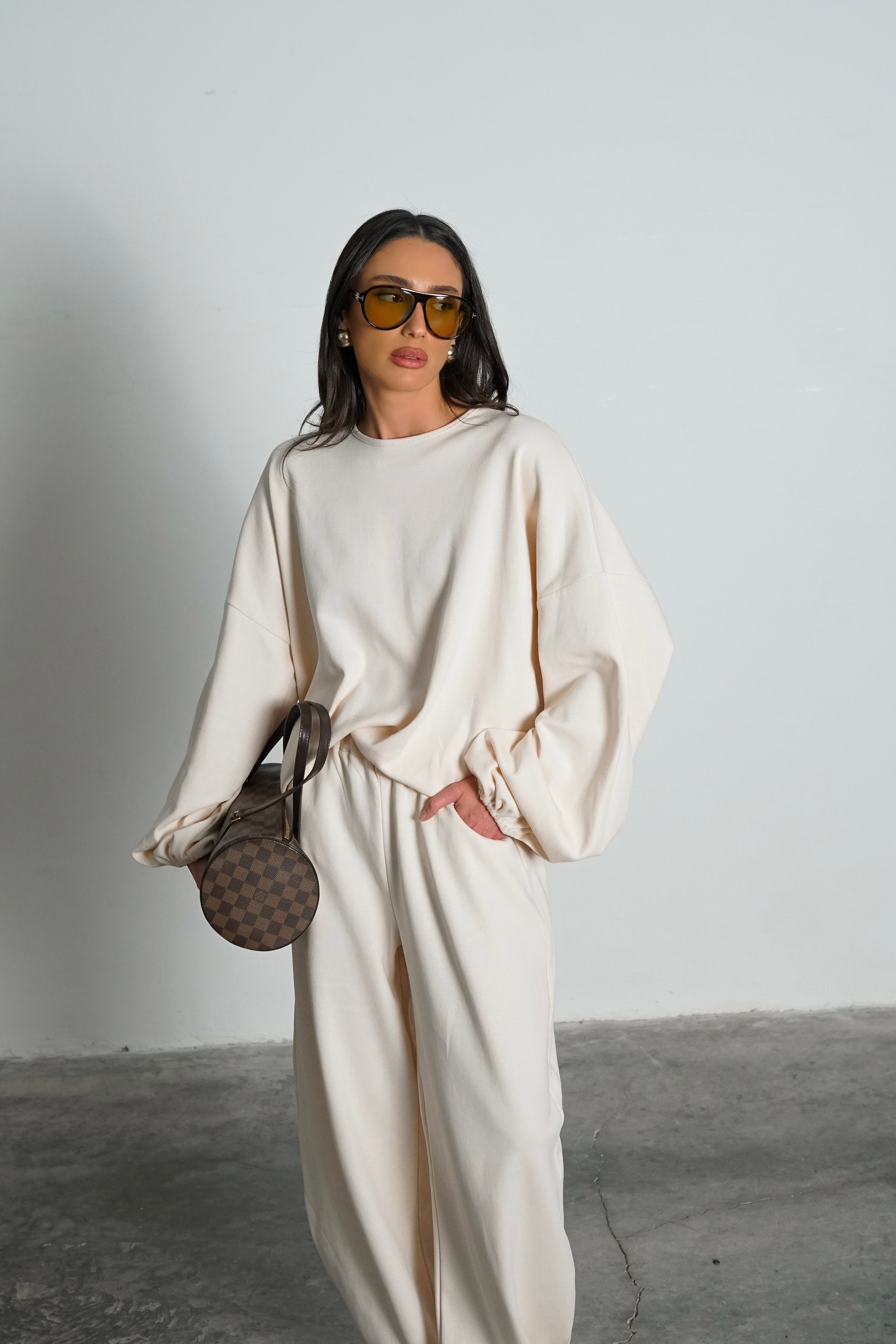 חליפת נורדו-שמנת