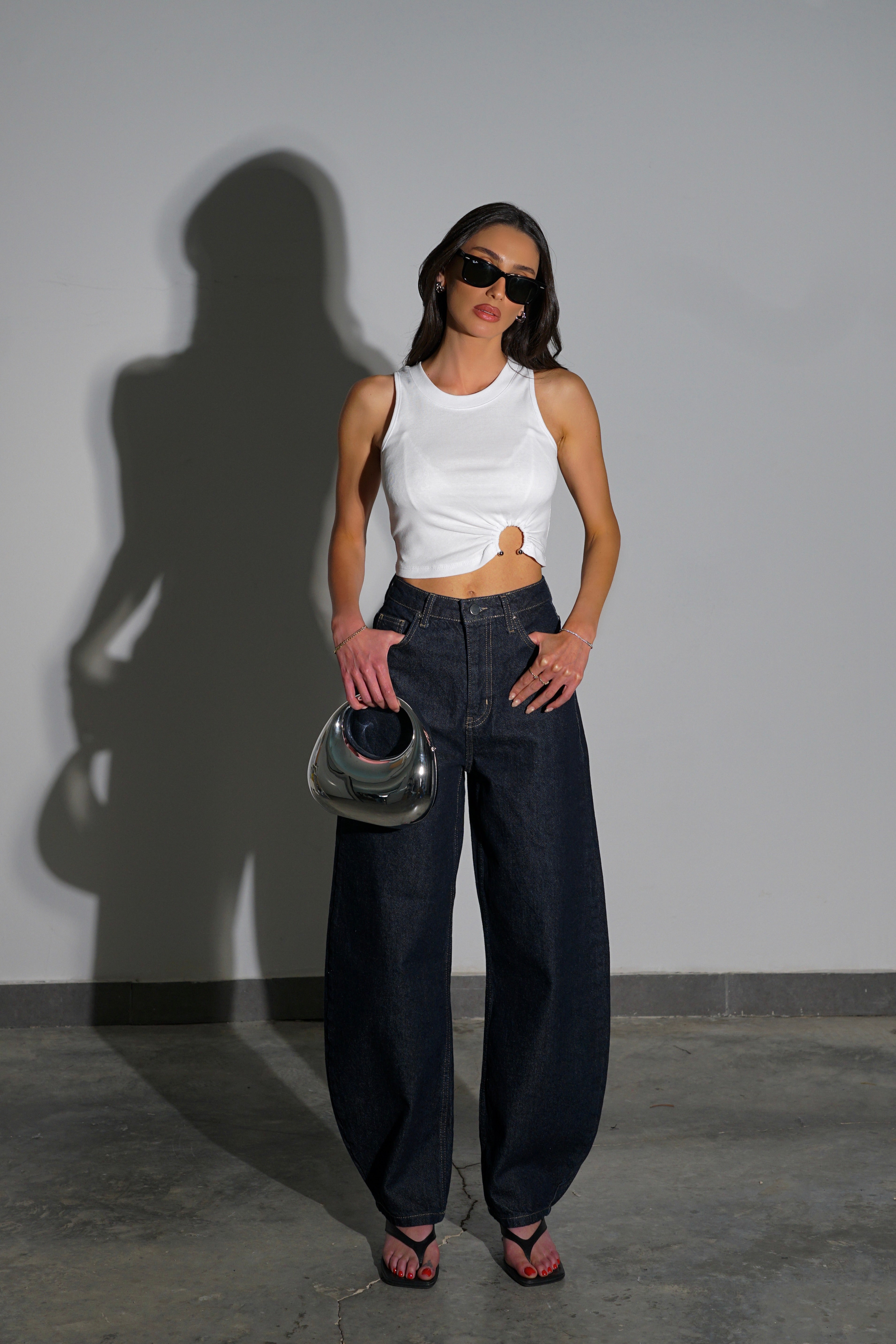 גופיית אינס-לבן