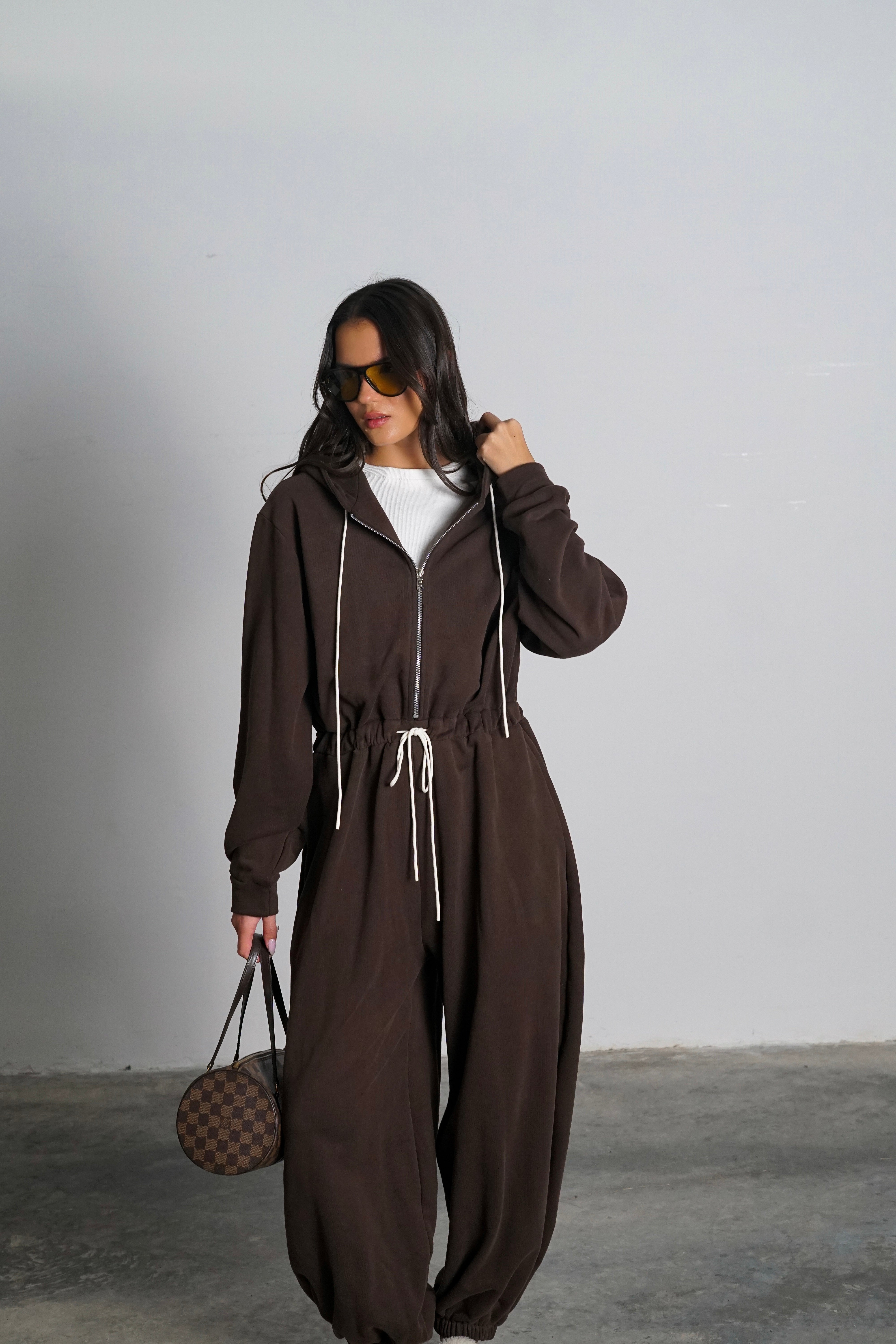 אוברול פטרישה-חום