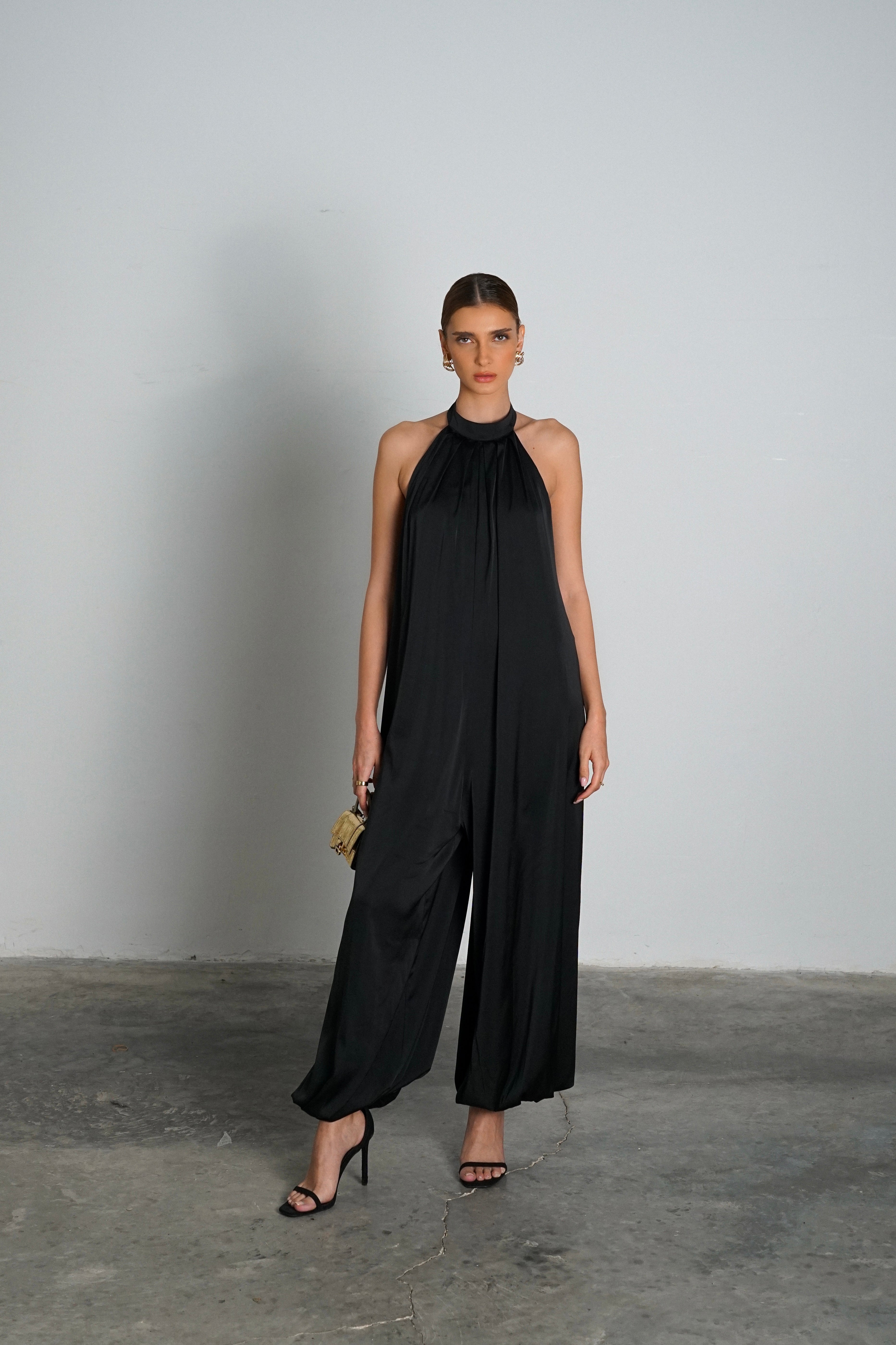 אוברול קורטי-שחור