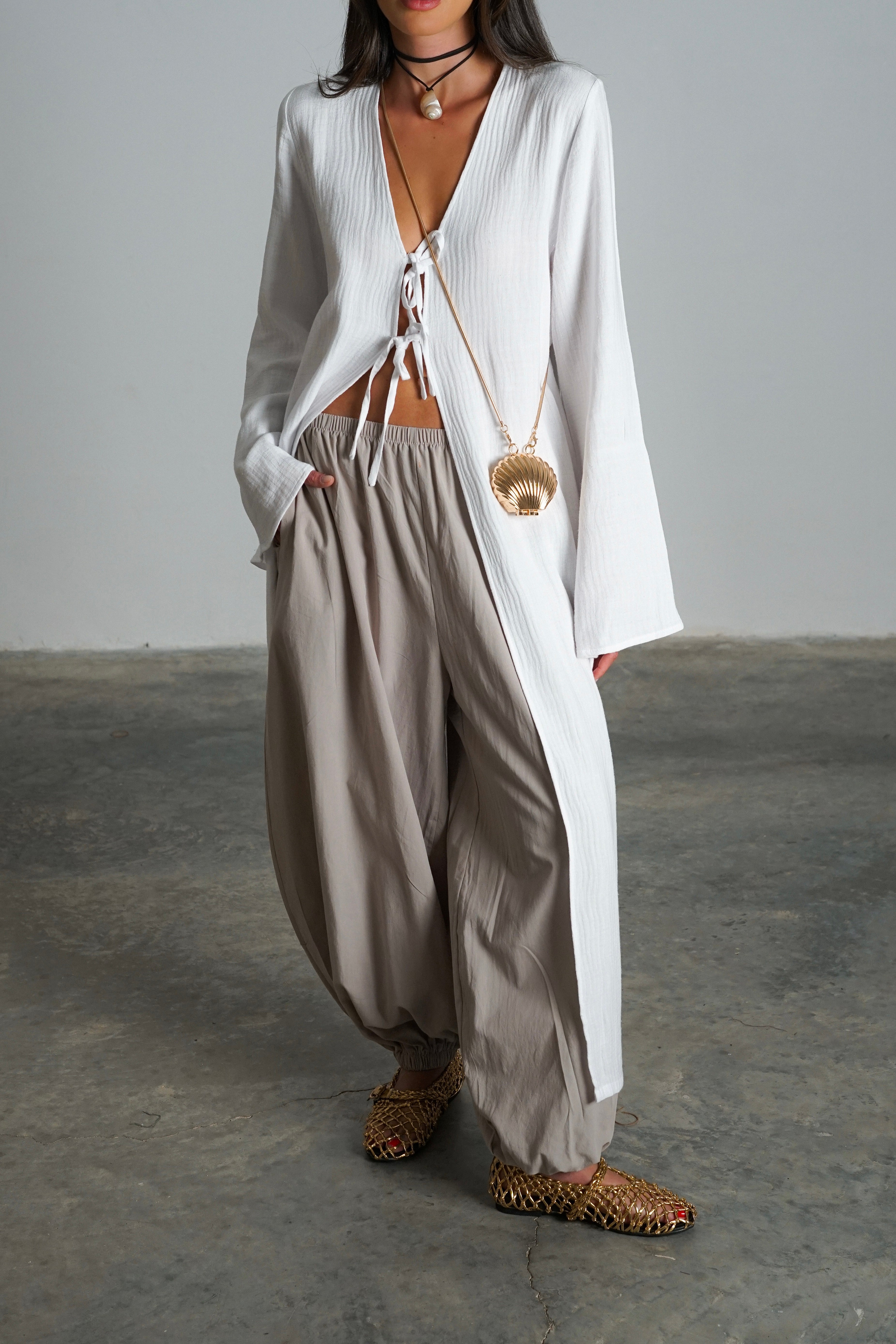 קימונו וואן-לבן