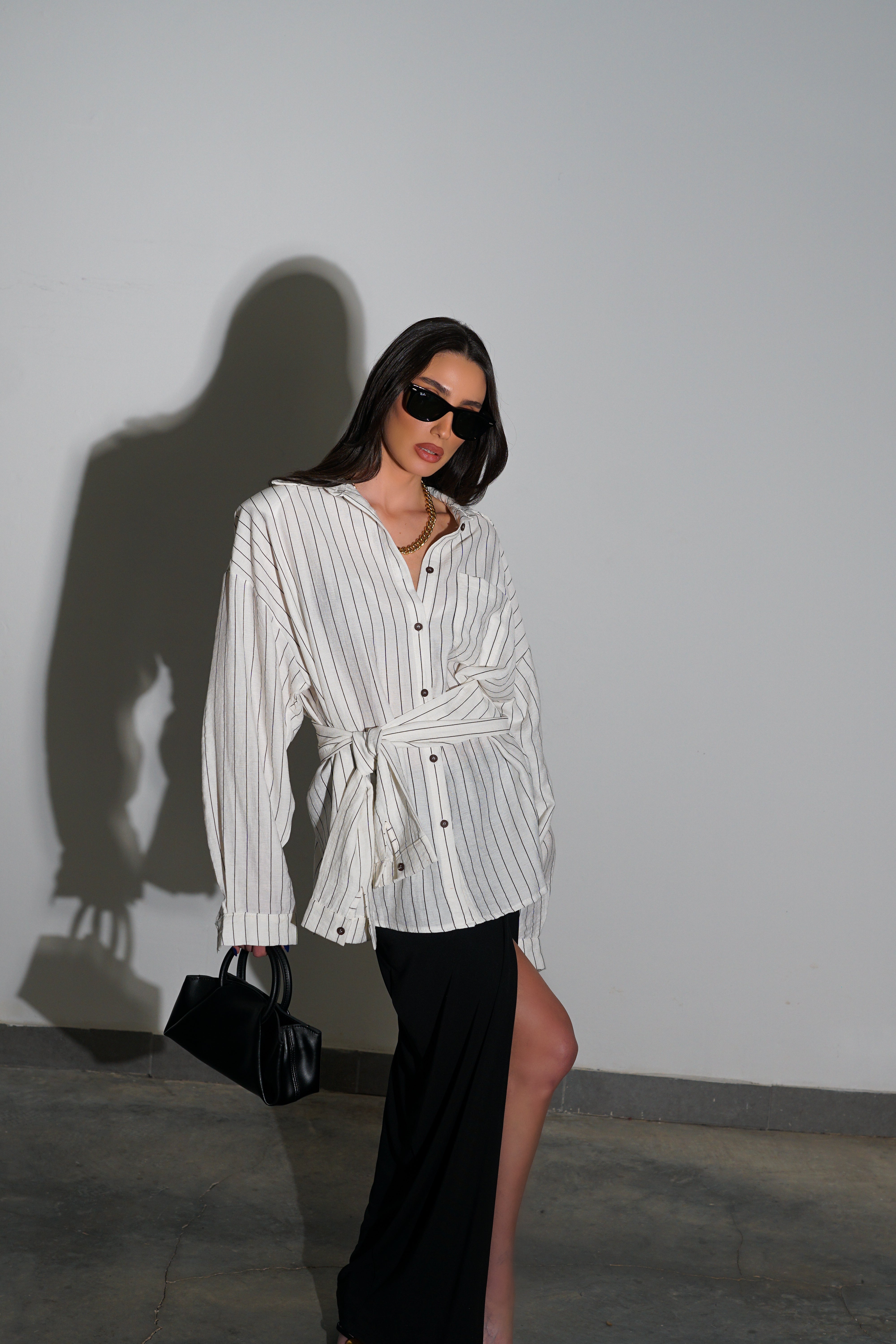 חולצת אומברטו-שמנת