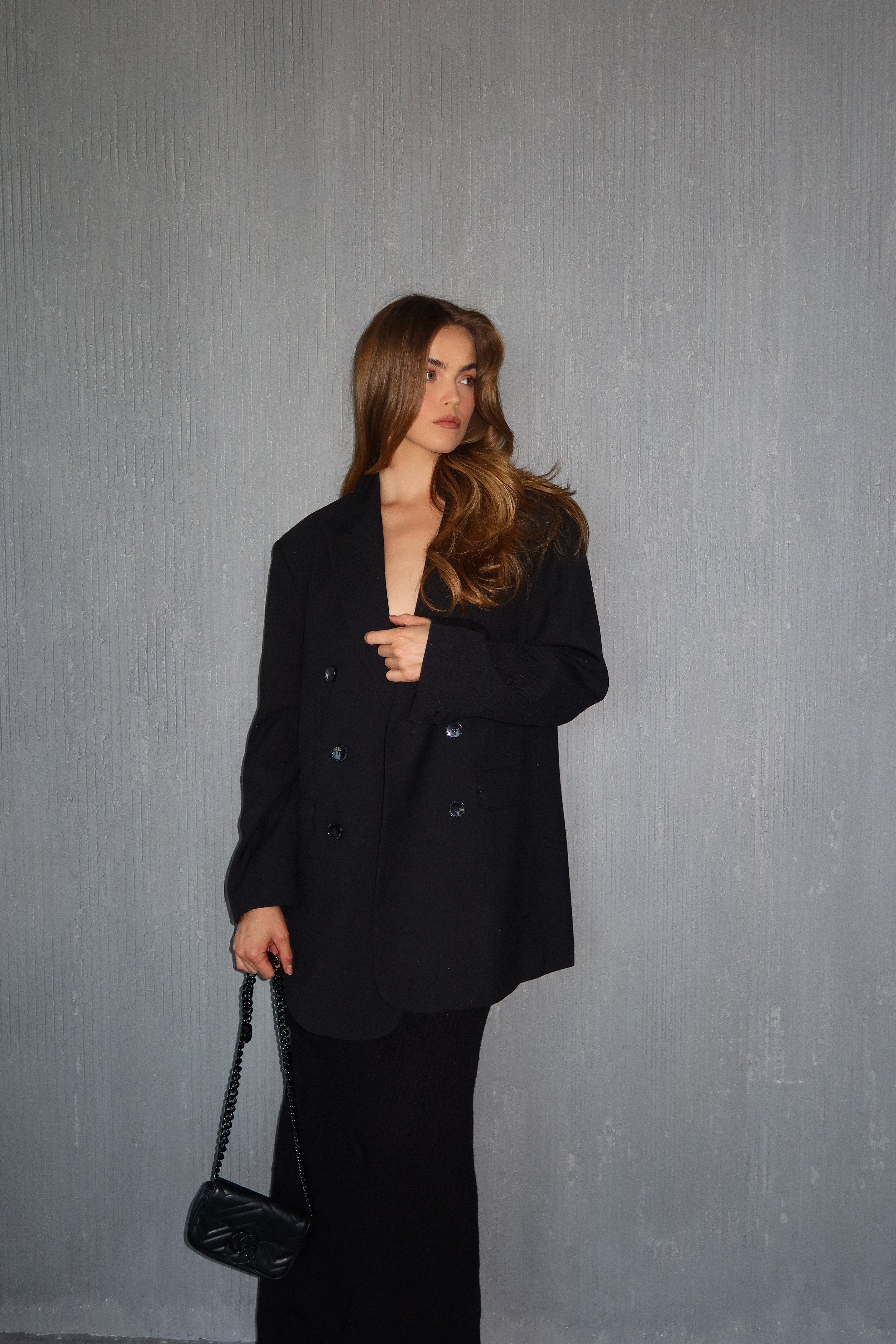 ג'קט מילאט-שחור