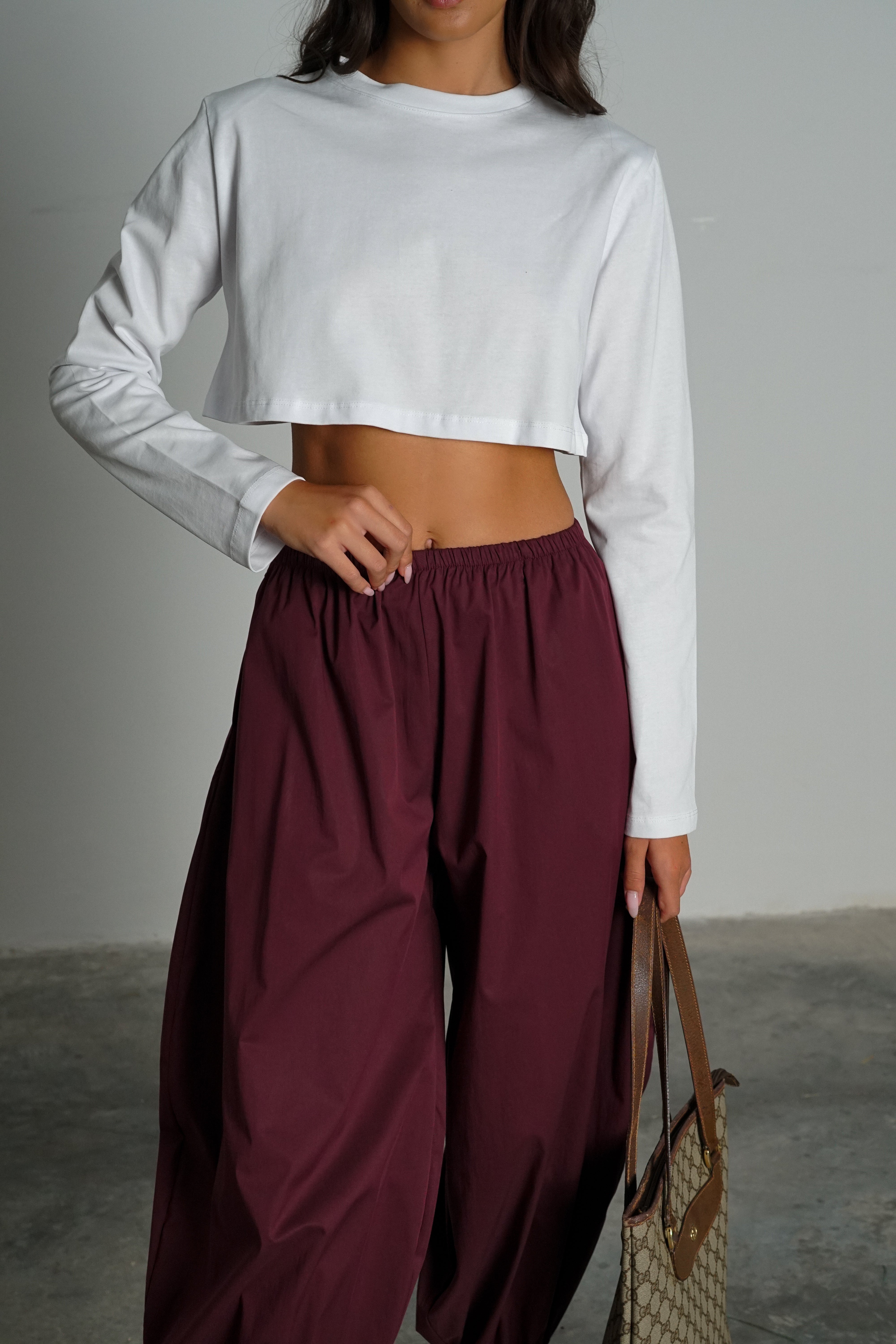 חולצת פופ-לבן