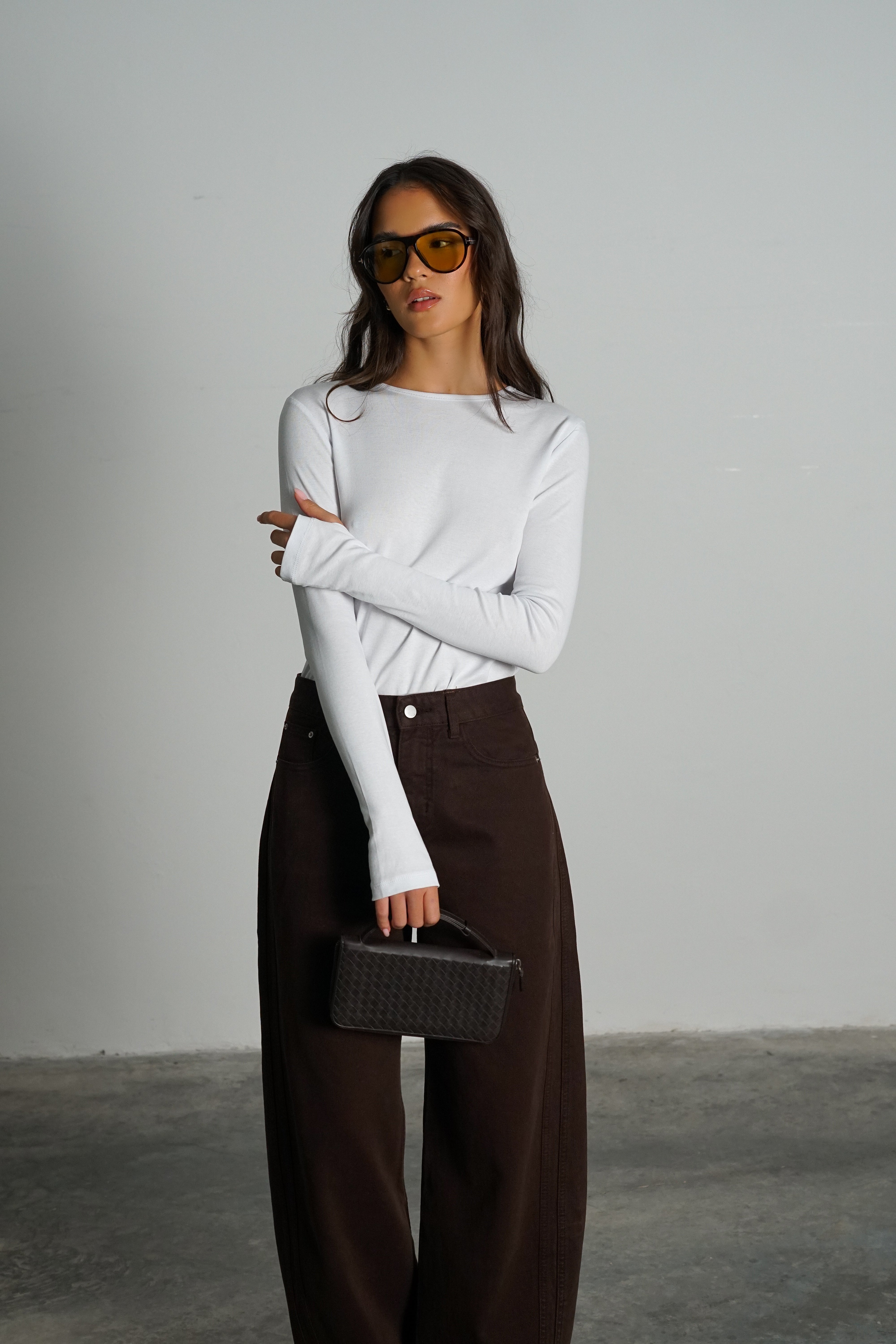 חולצת רייס-לבן