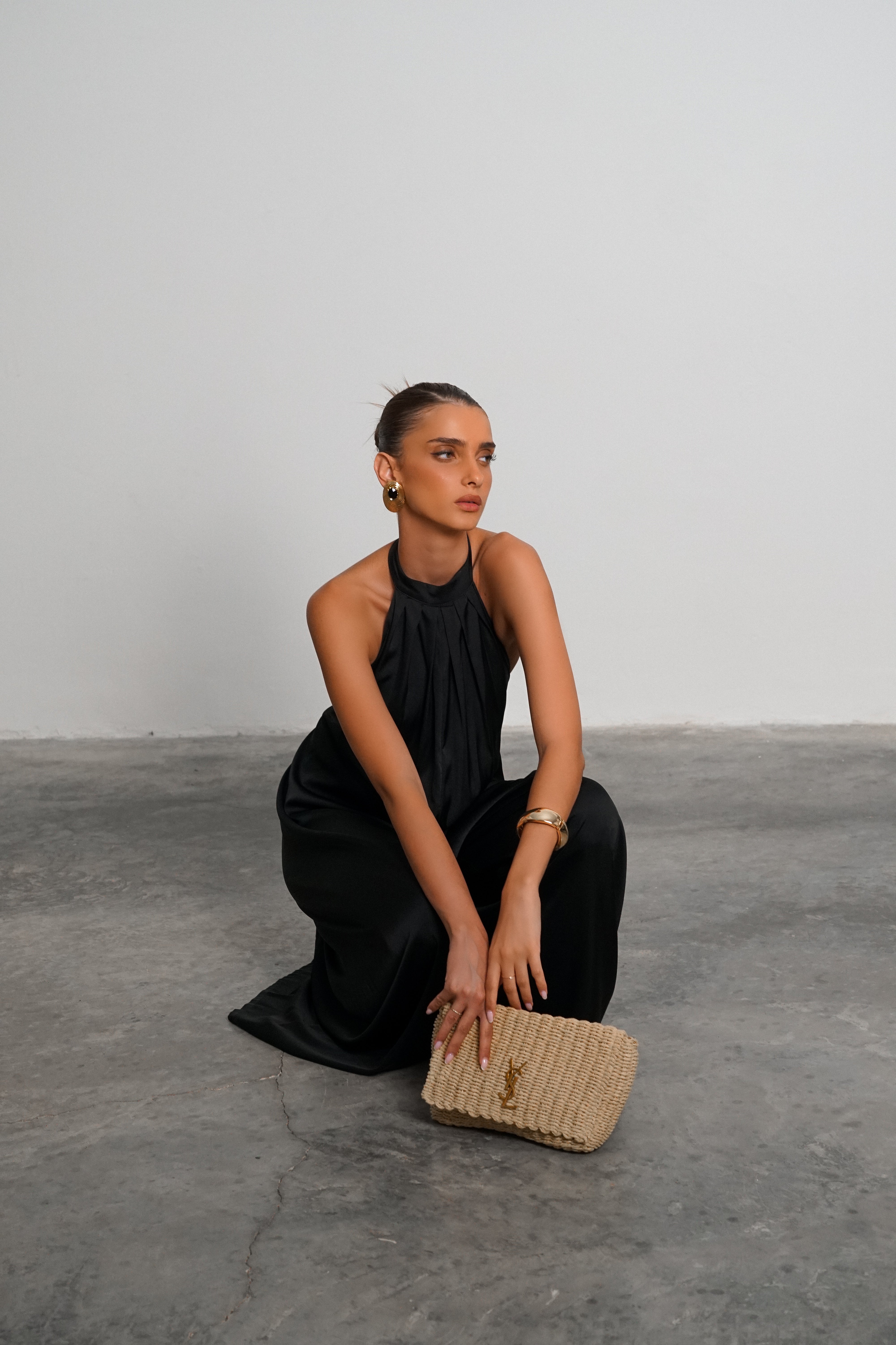 אוברול ארי-שחור