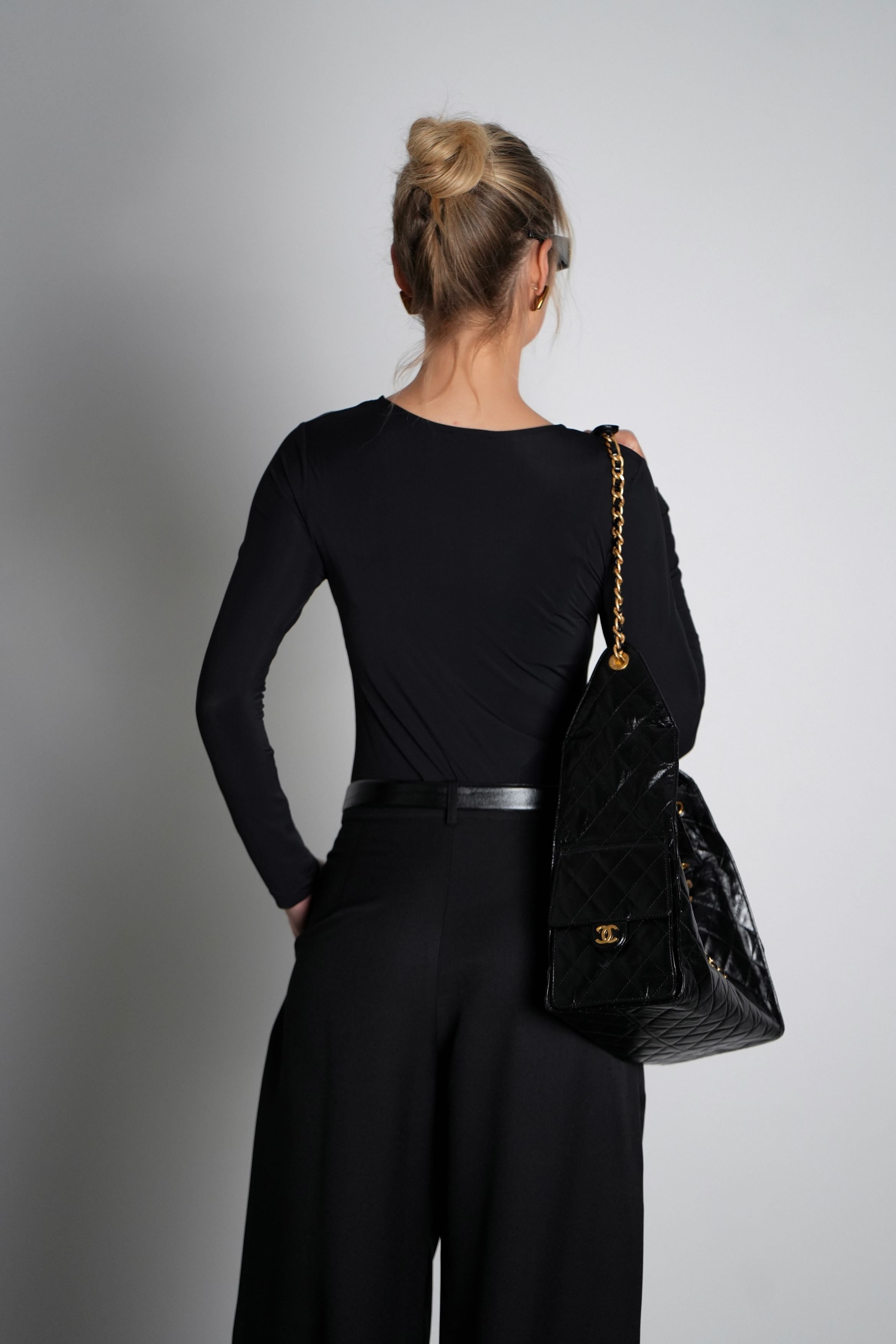 בגד גוף מילגה-שחור