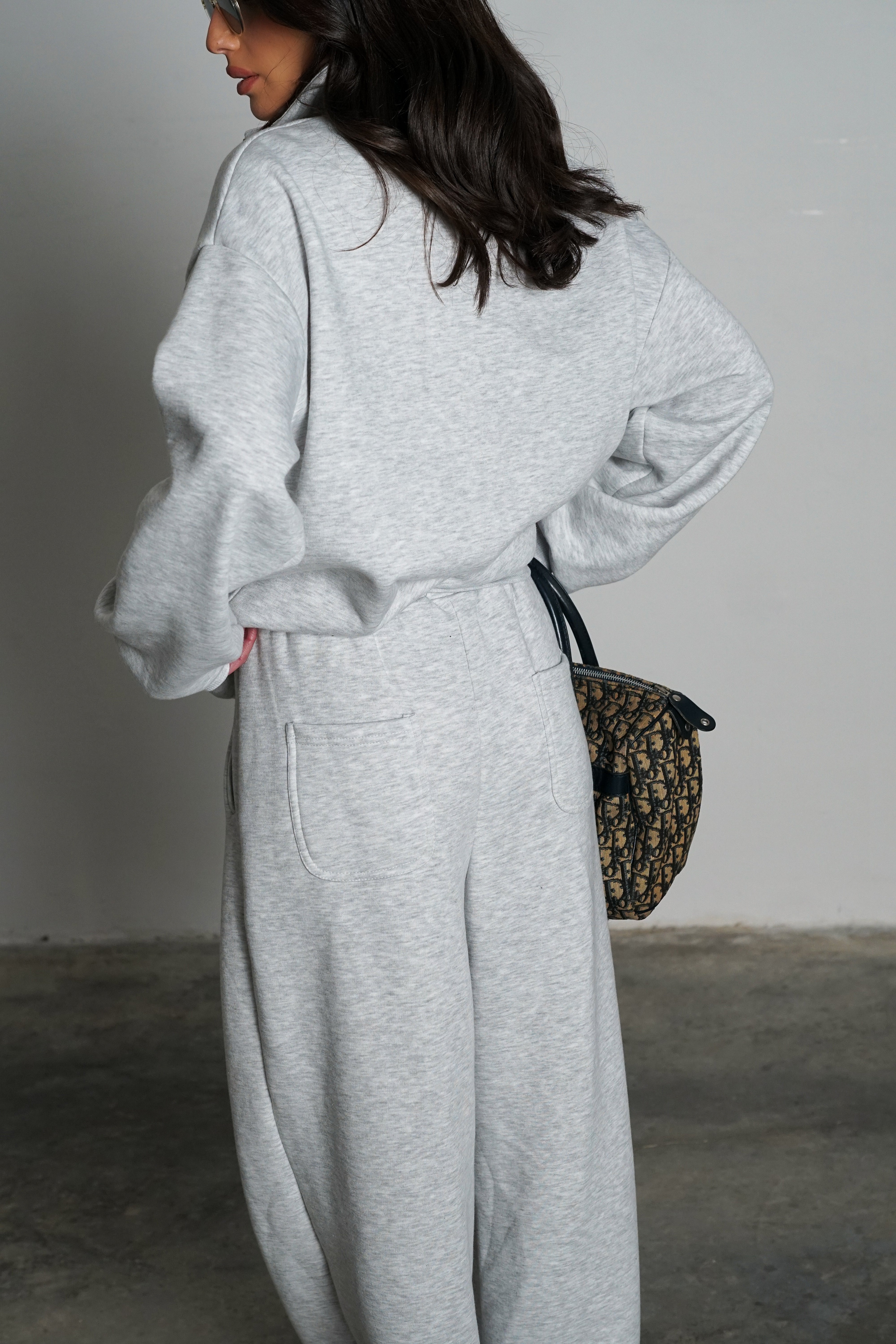 חליפת מריבלה-אפור