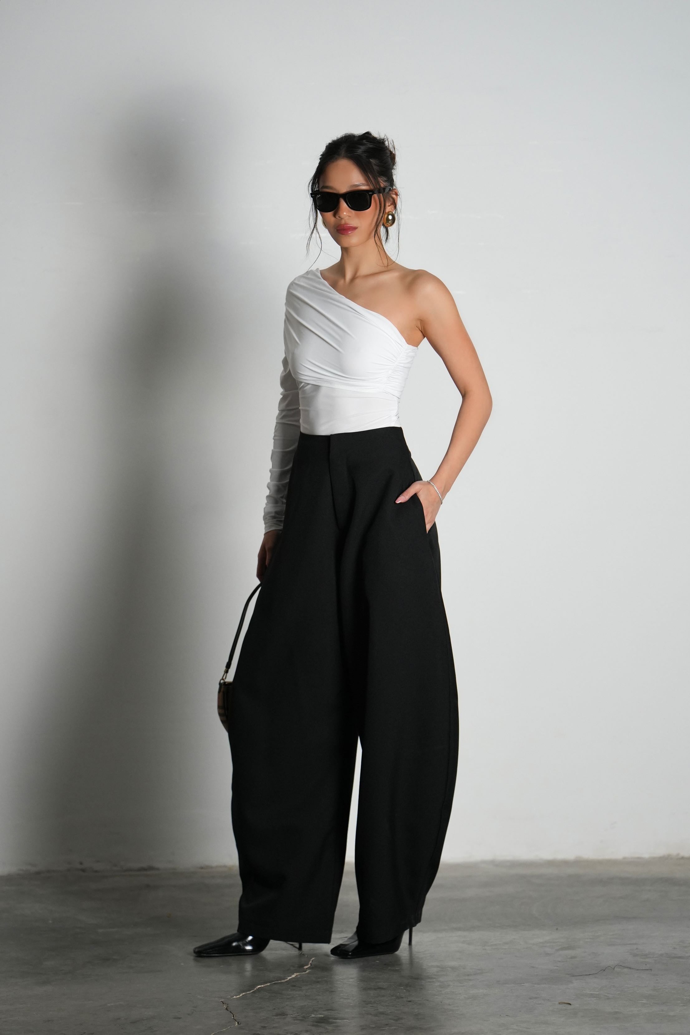 חולצת סינטי-לבן