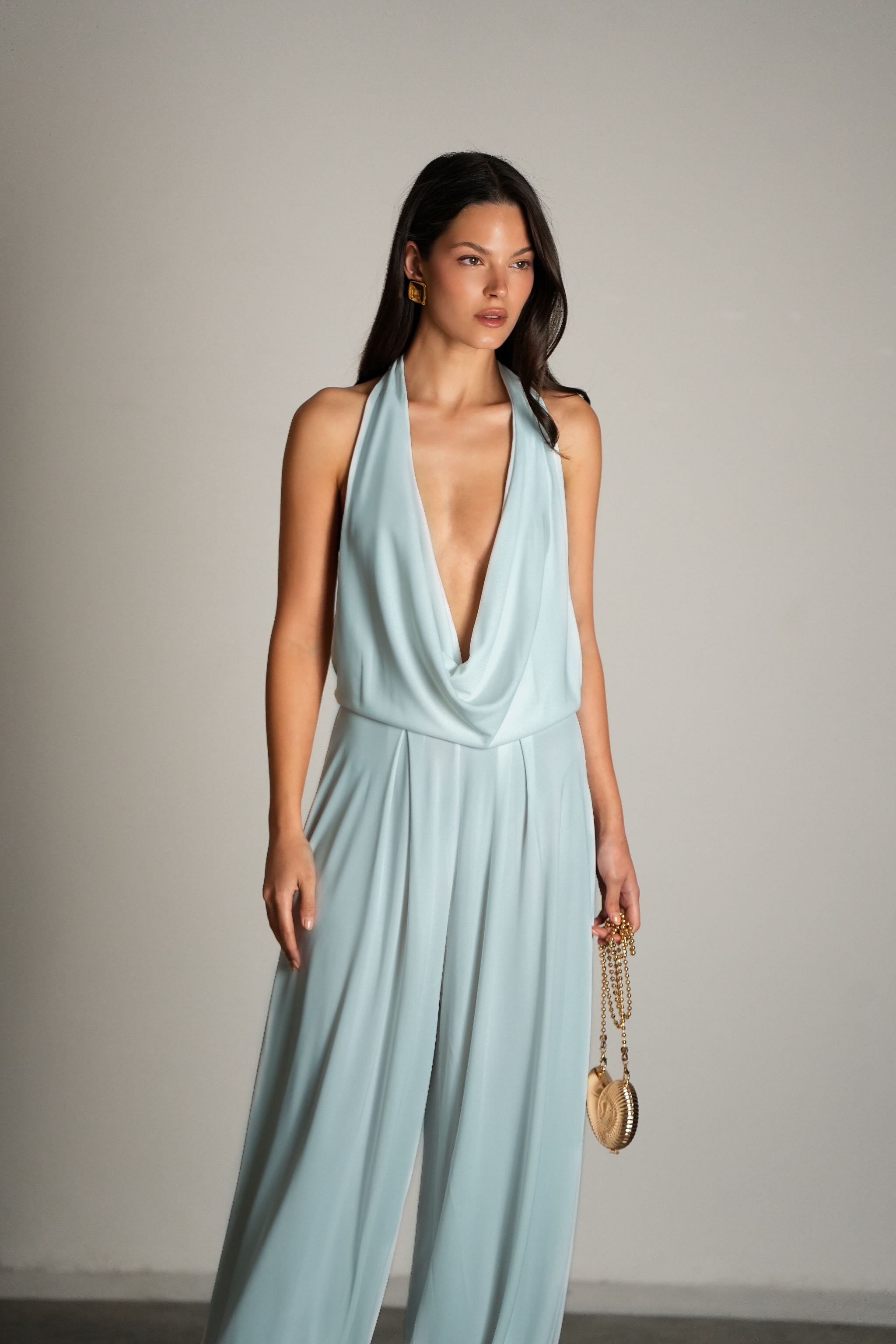 אוברול אוייסטר-מנטה