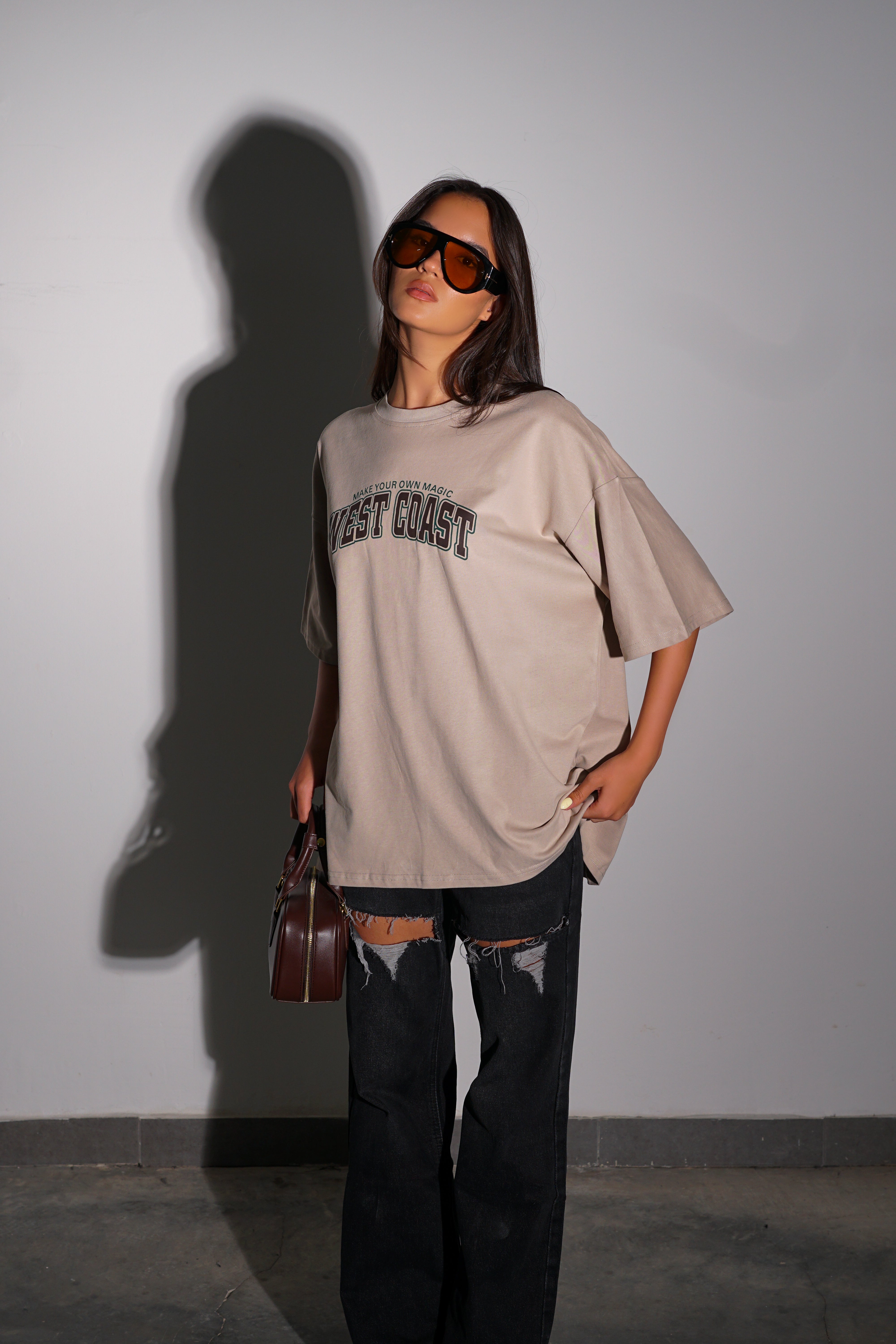 חולצת סימוס-מוקה