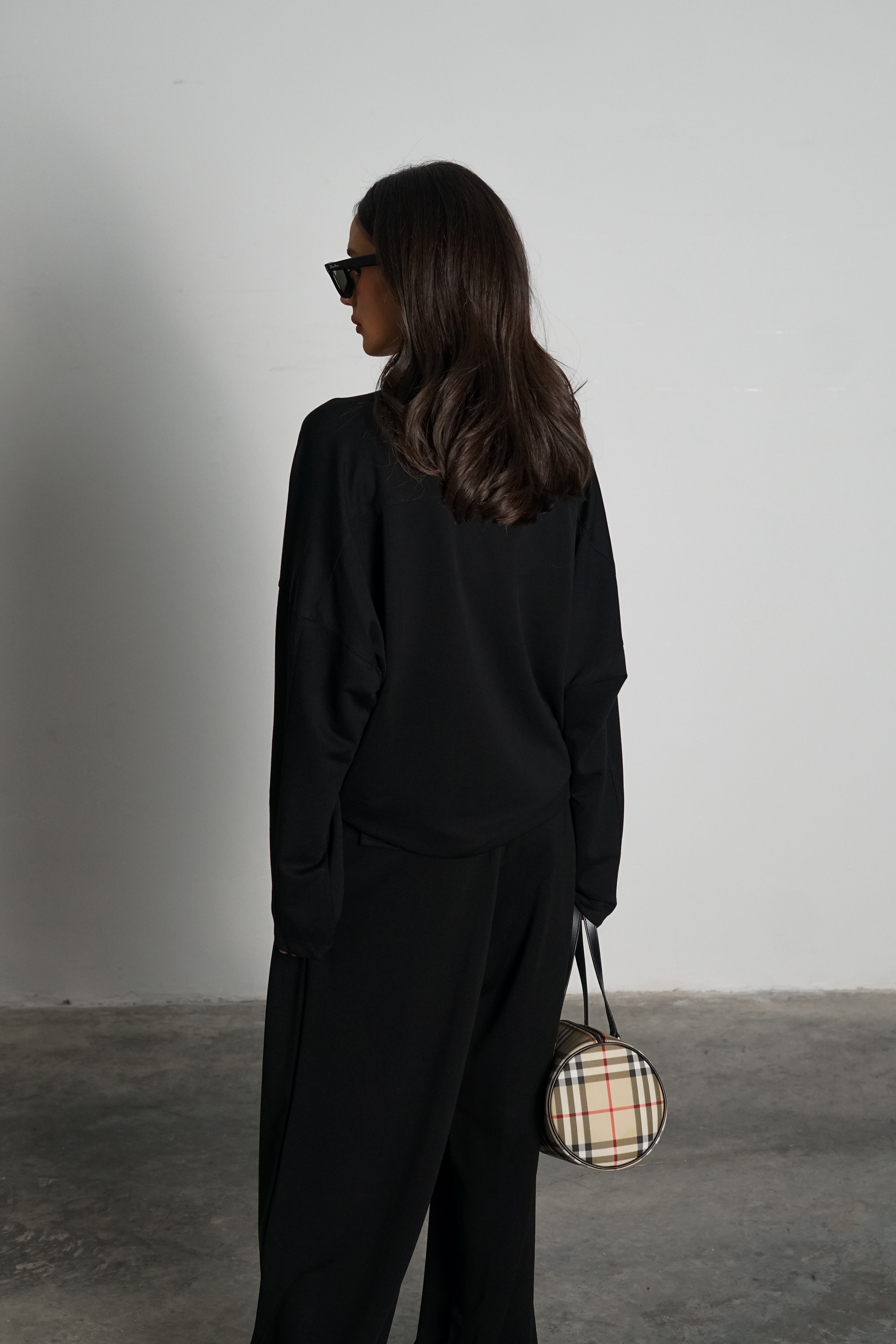 חליפת קולר-שחור