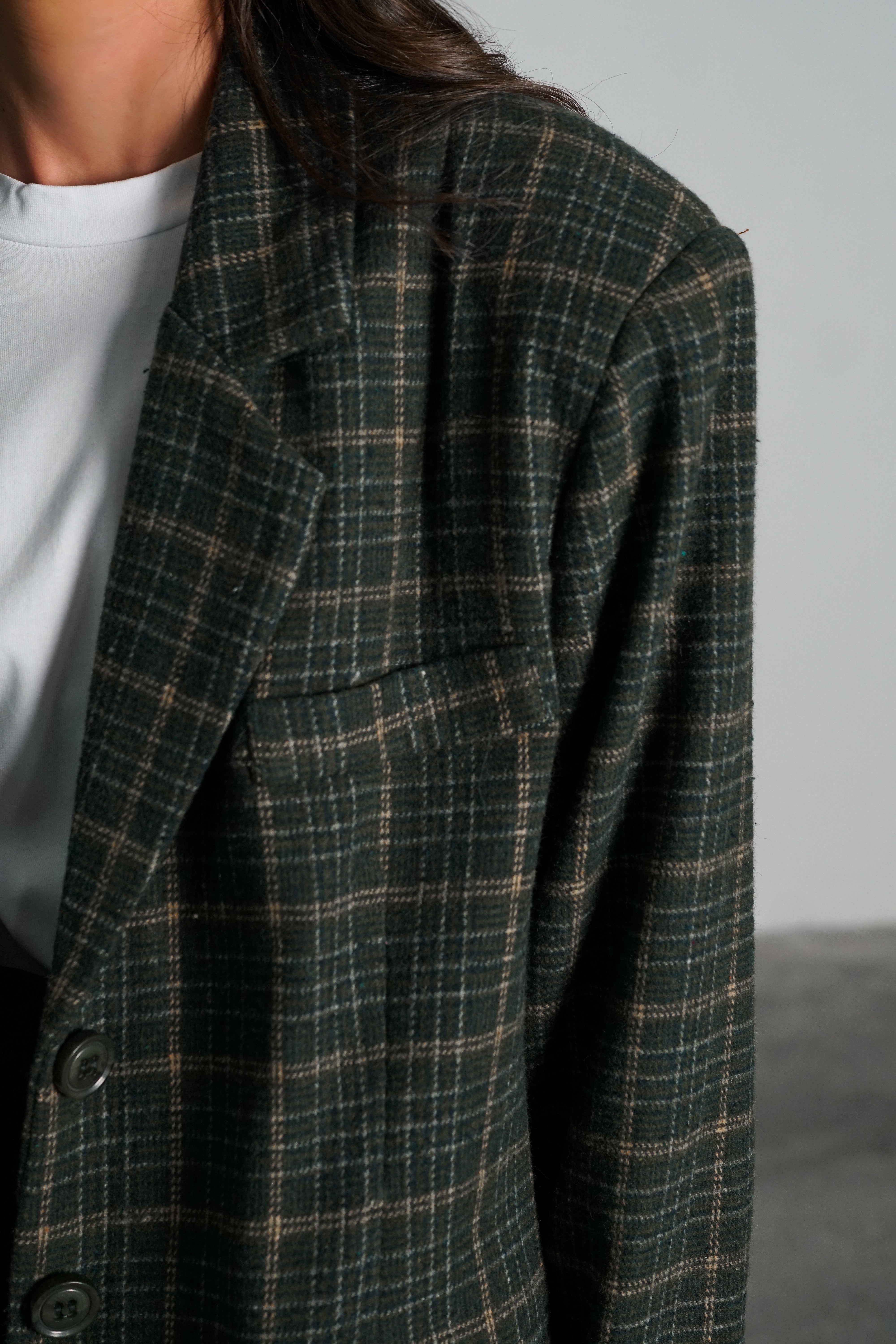 ג'קט קורט-ירוק