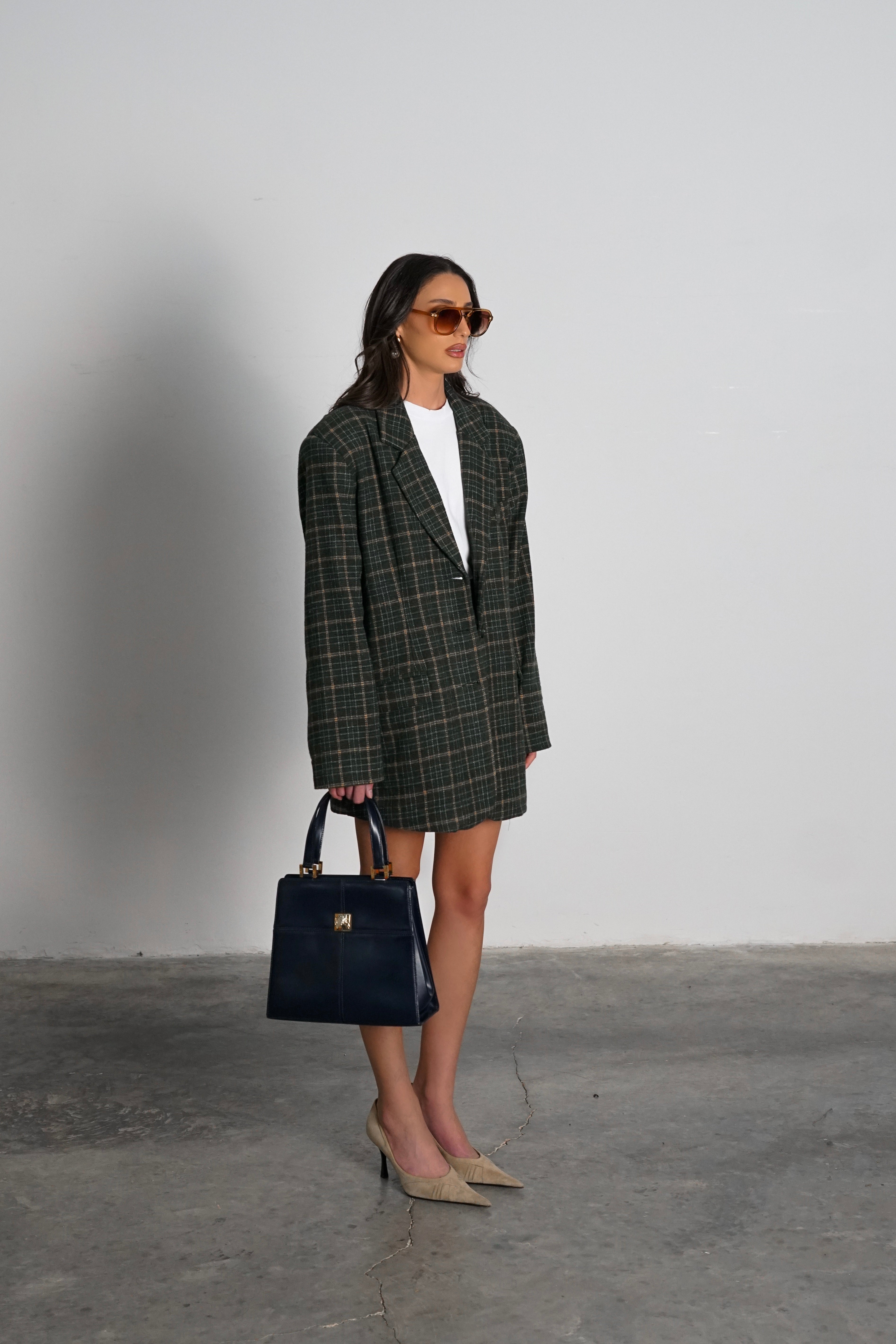 ג'קט קורט-ירוק