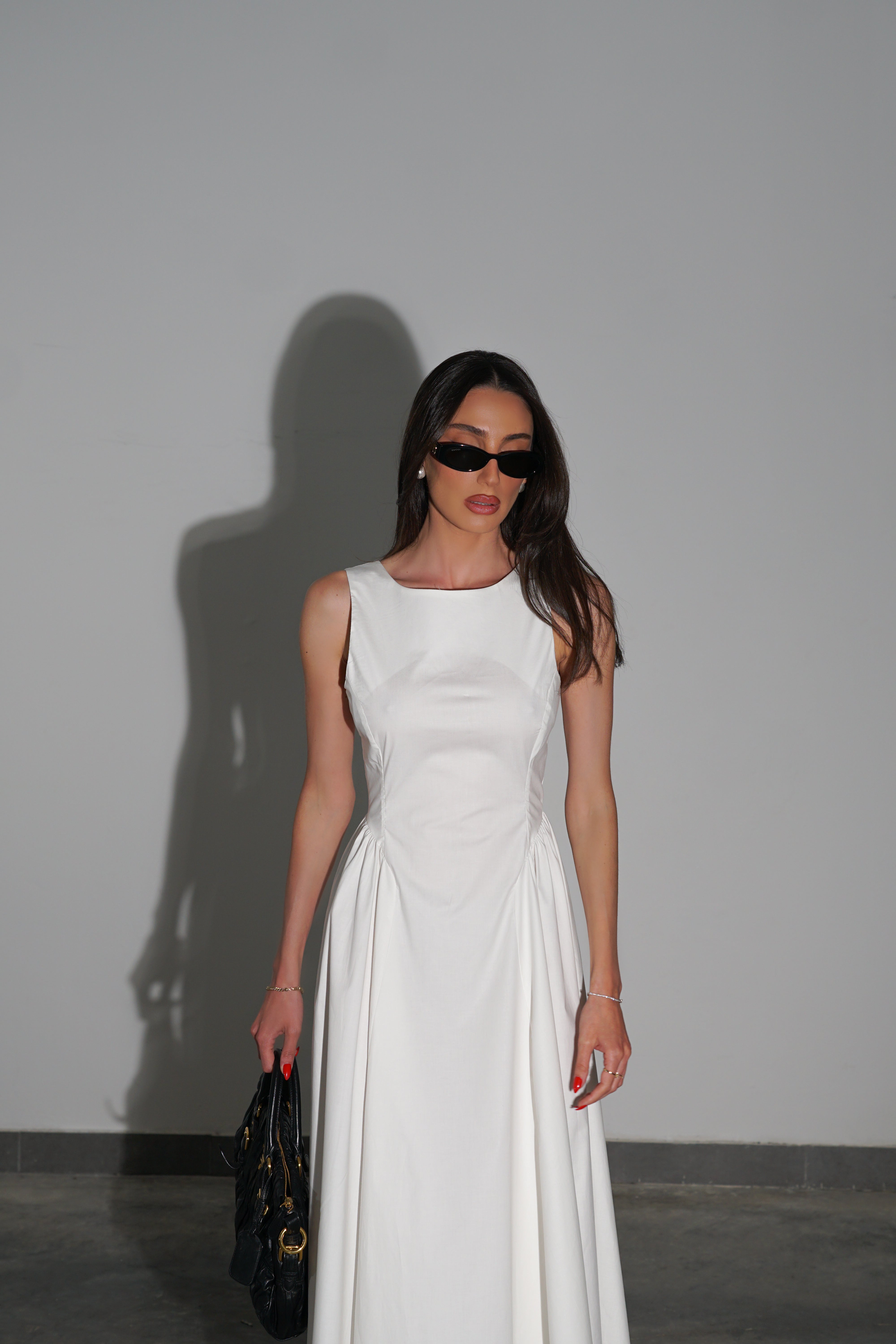 שמלת דנטה-לבן