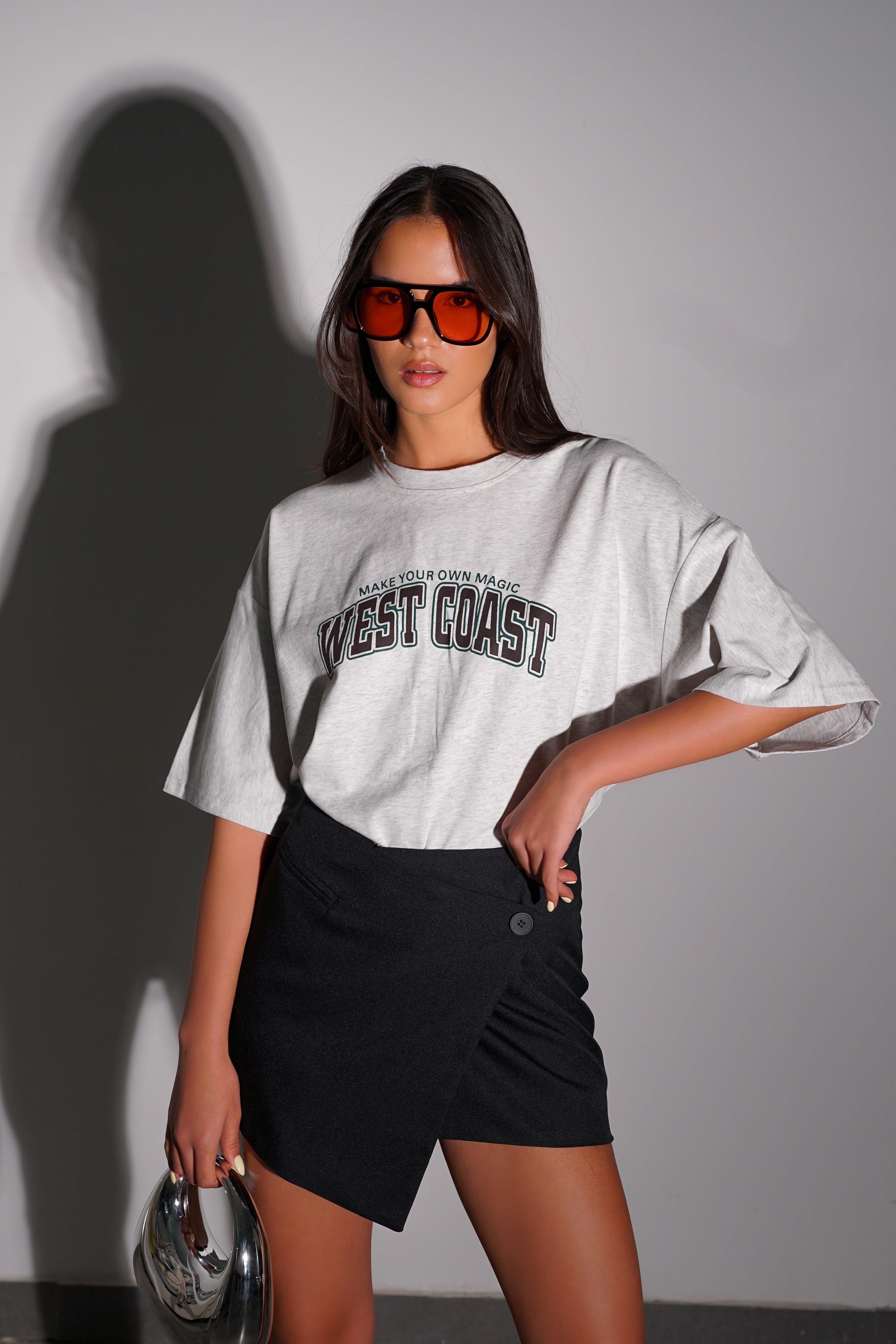 חולצת סימוס-אפור בהיר