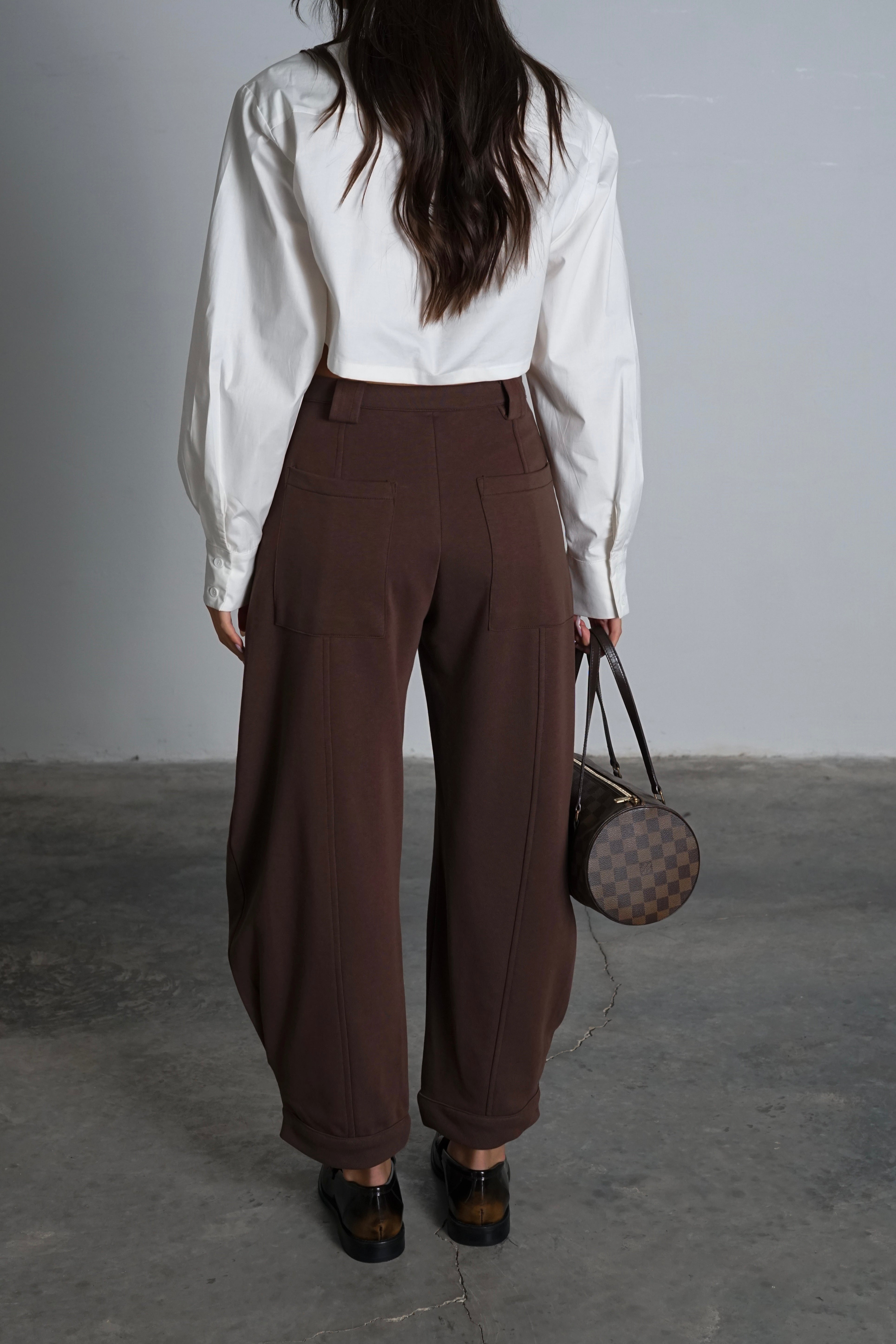 מכנסי בלוברניק-חום