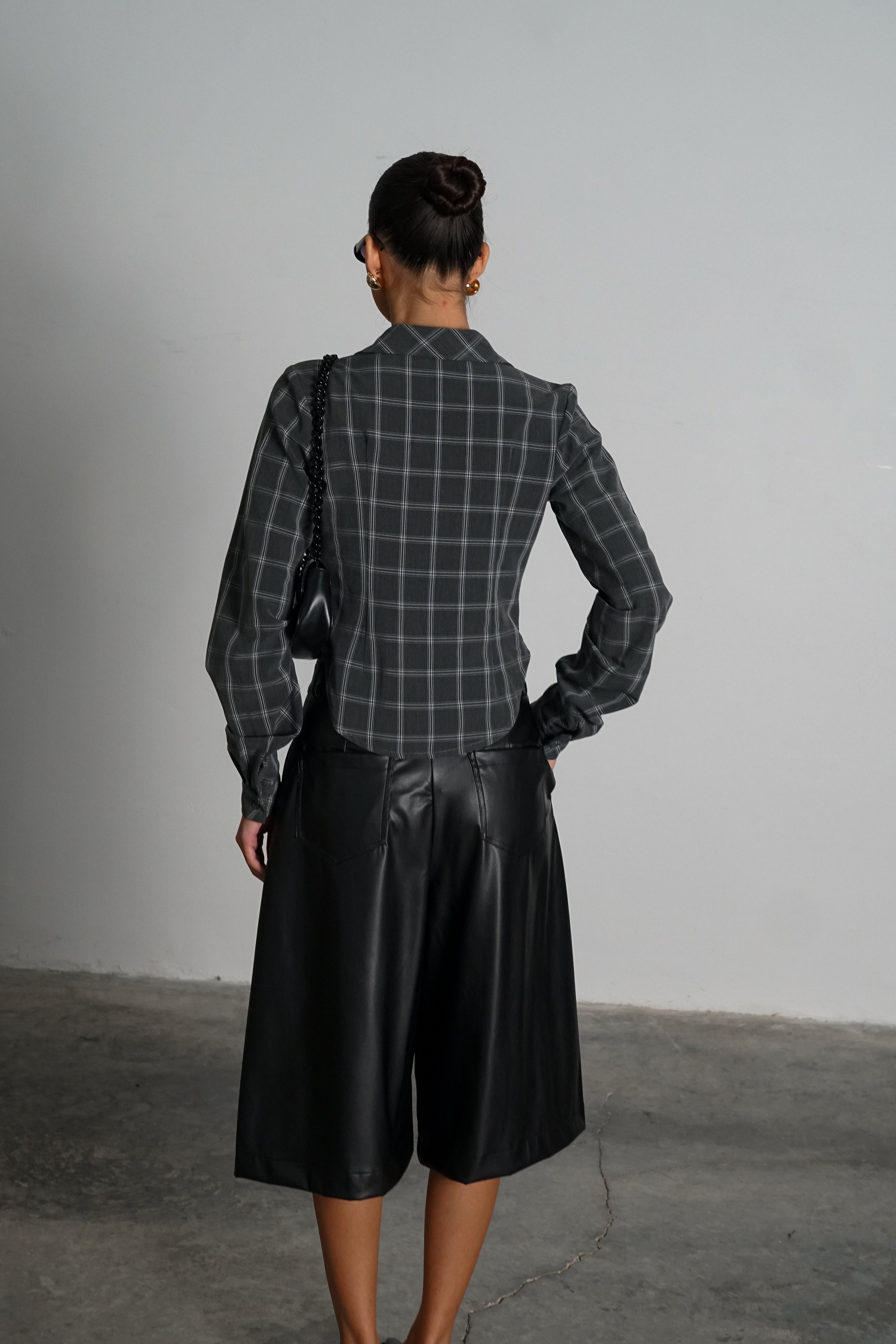 חולצת סאנסה-אפור בהיר