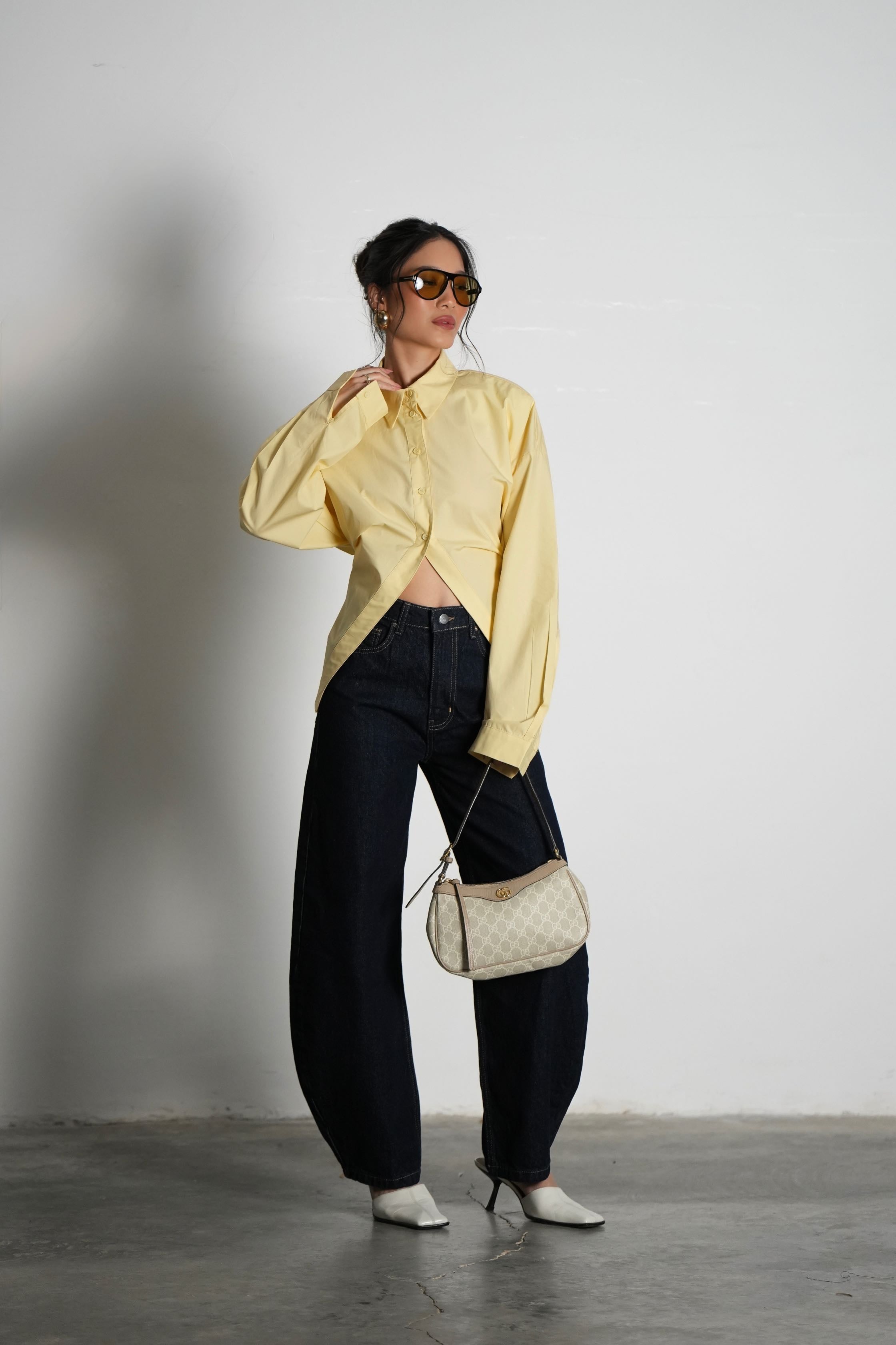 חולצת פיארה-צהוב