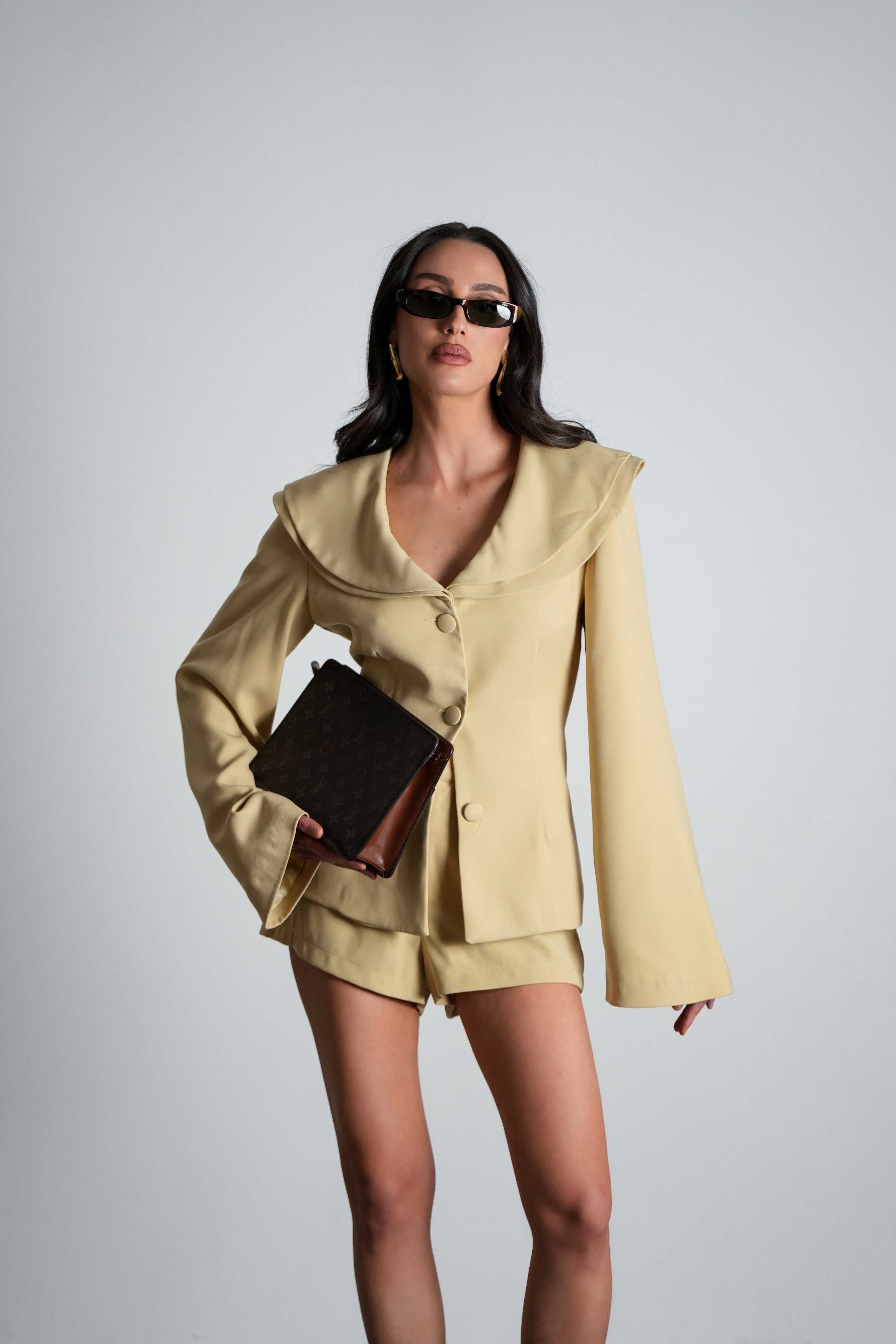 חליפת מונלייט-צהוב בננה