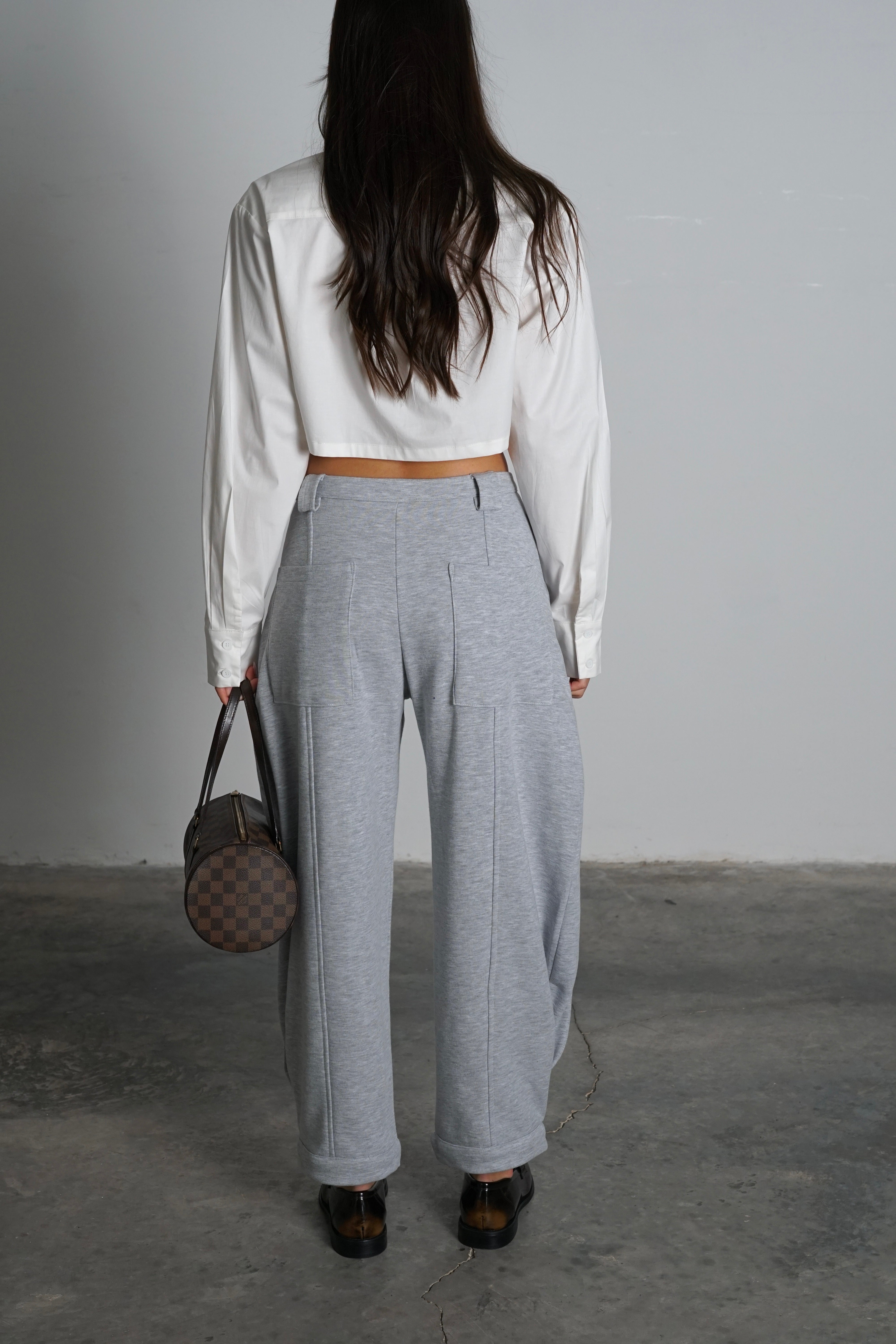 מכנסי בלוברניק-אפור