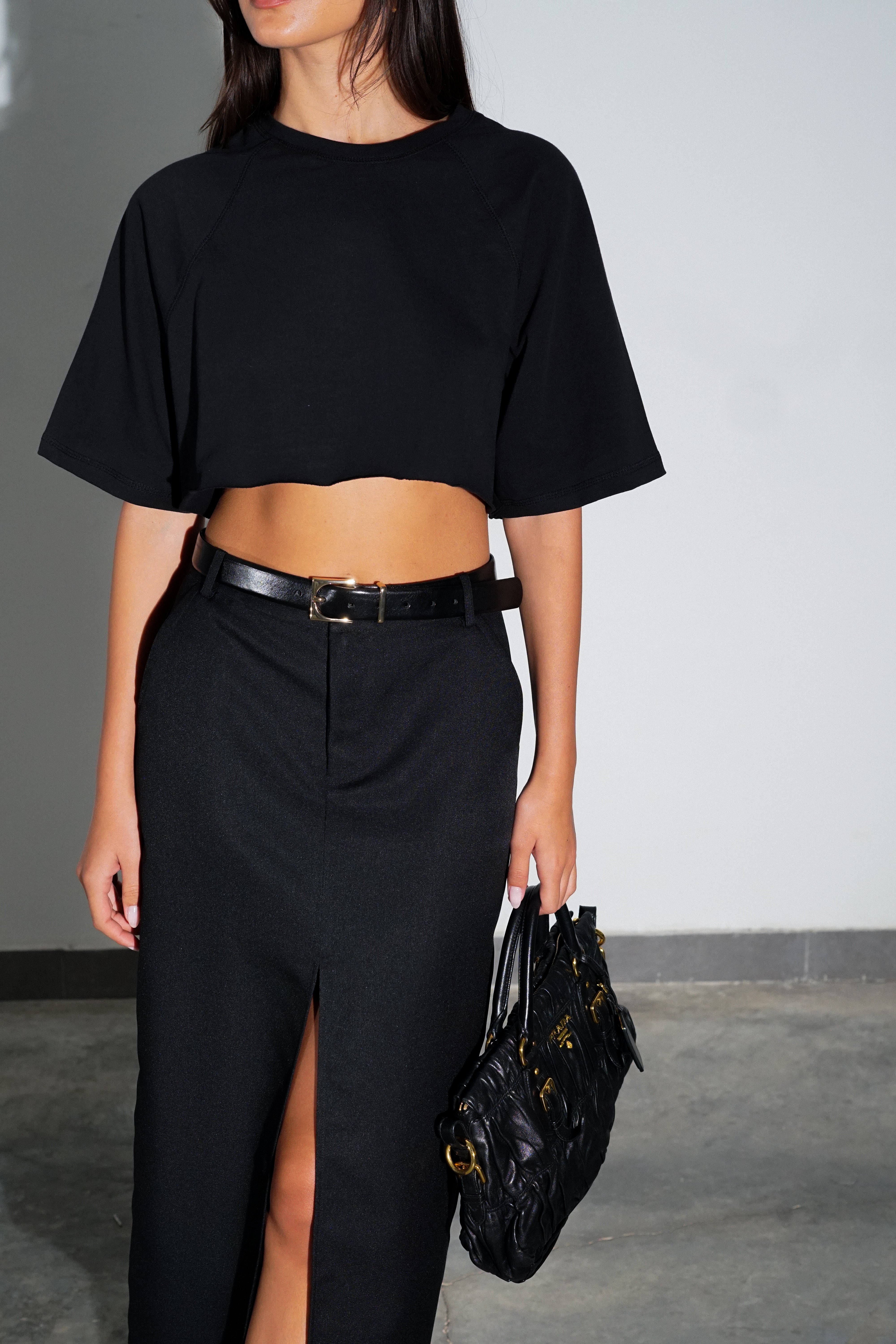 חצאית סיימי-שחור