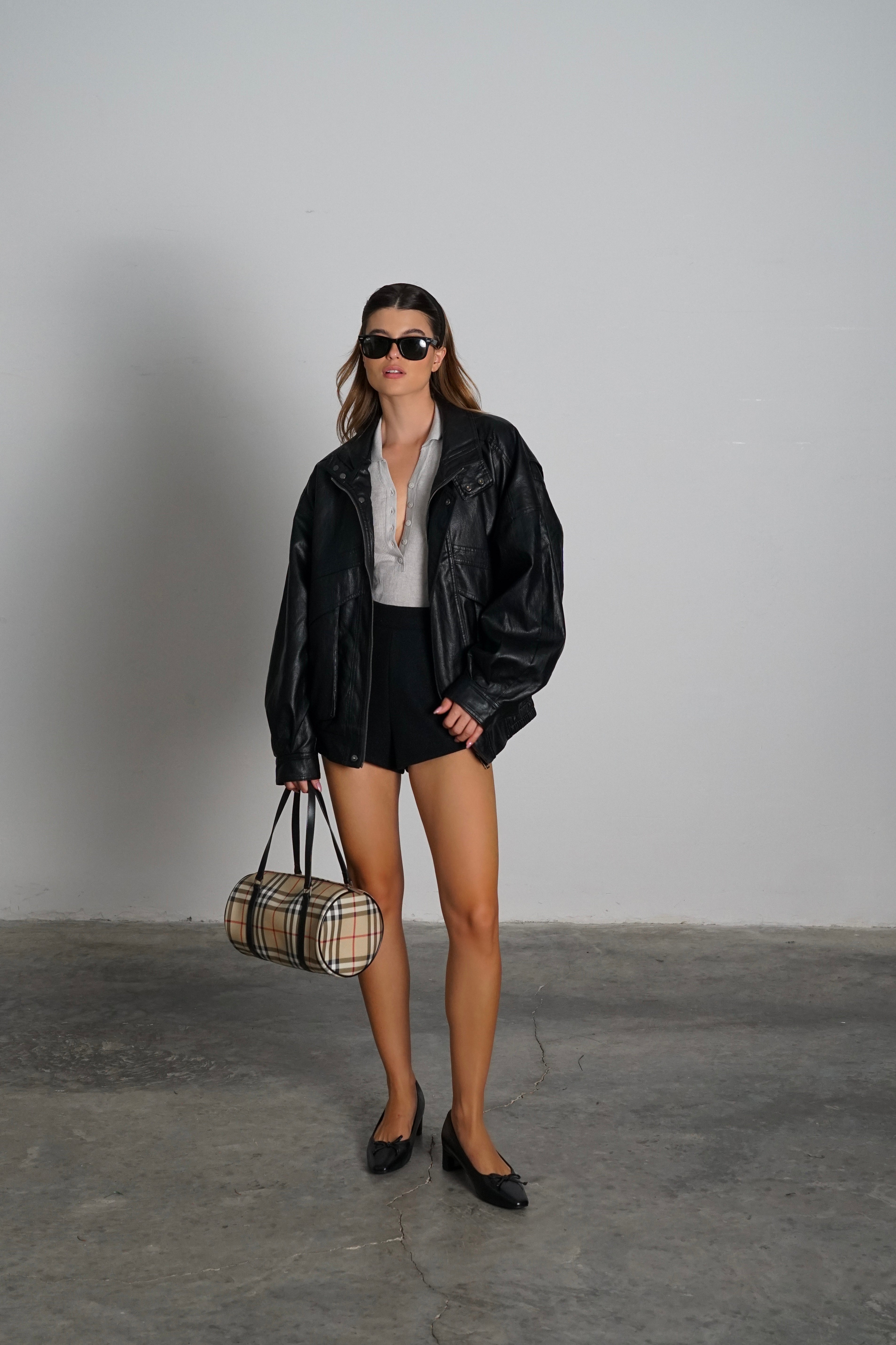 ג'קט פירסון-שחור