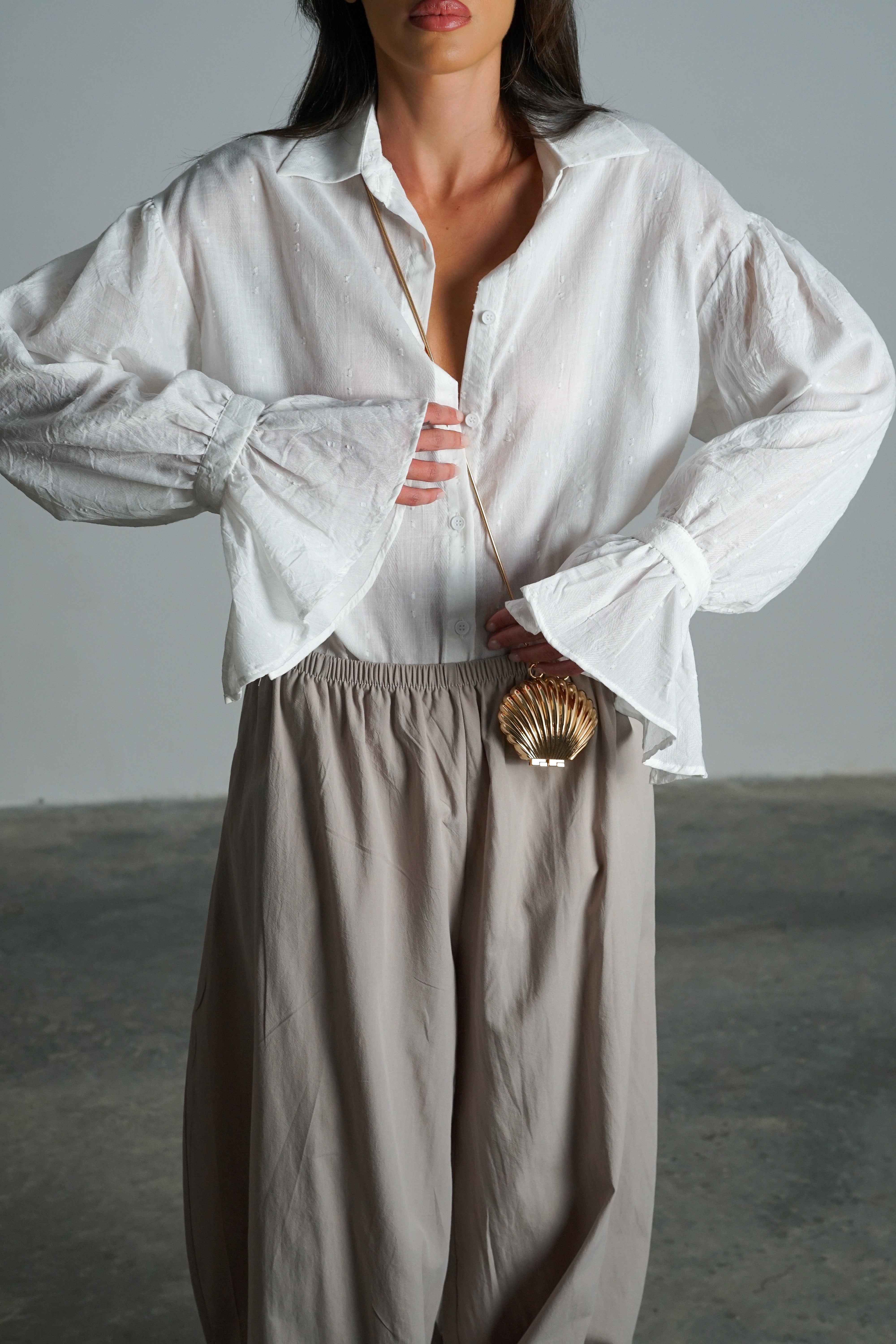 חולצת דונטלה-לבן