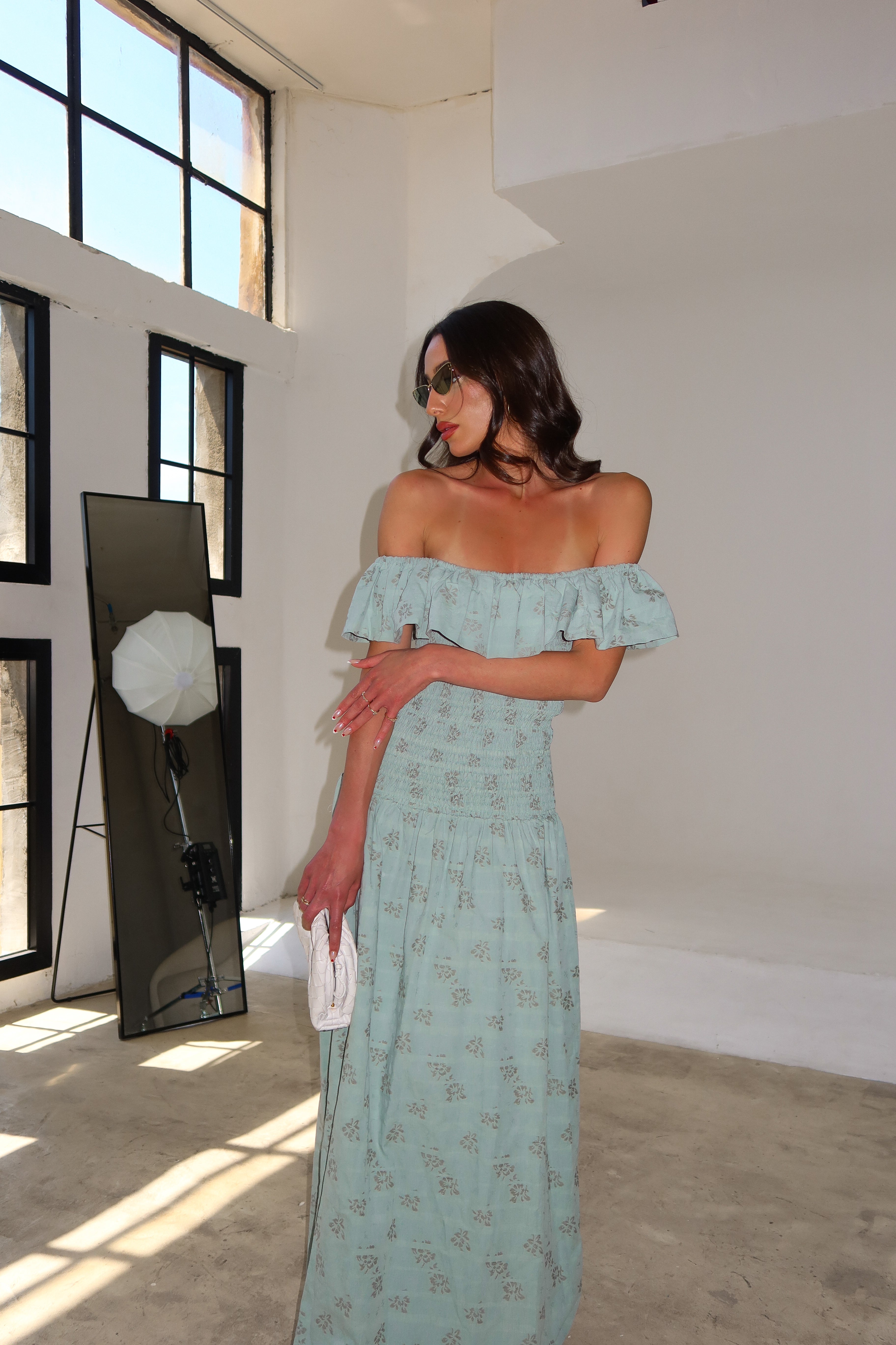 שמלת ריטה-מנטה