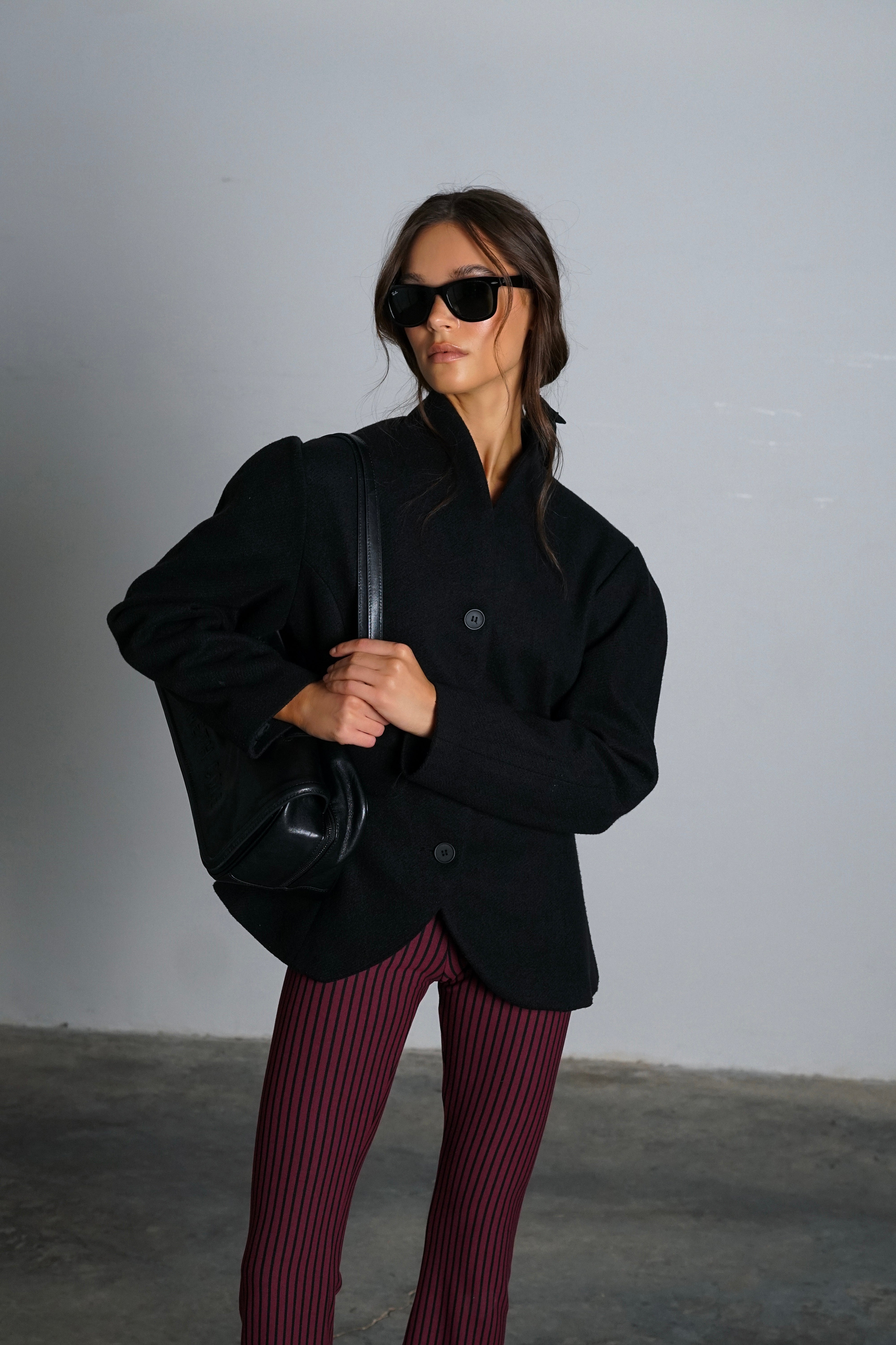 ג'קט מאלסיה-שחור