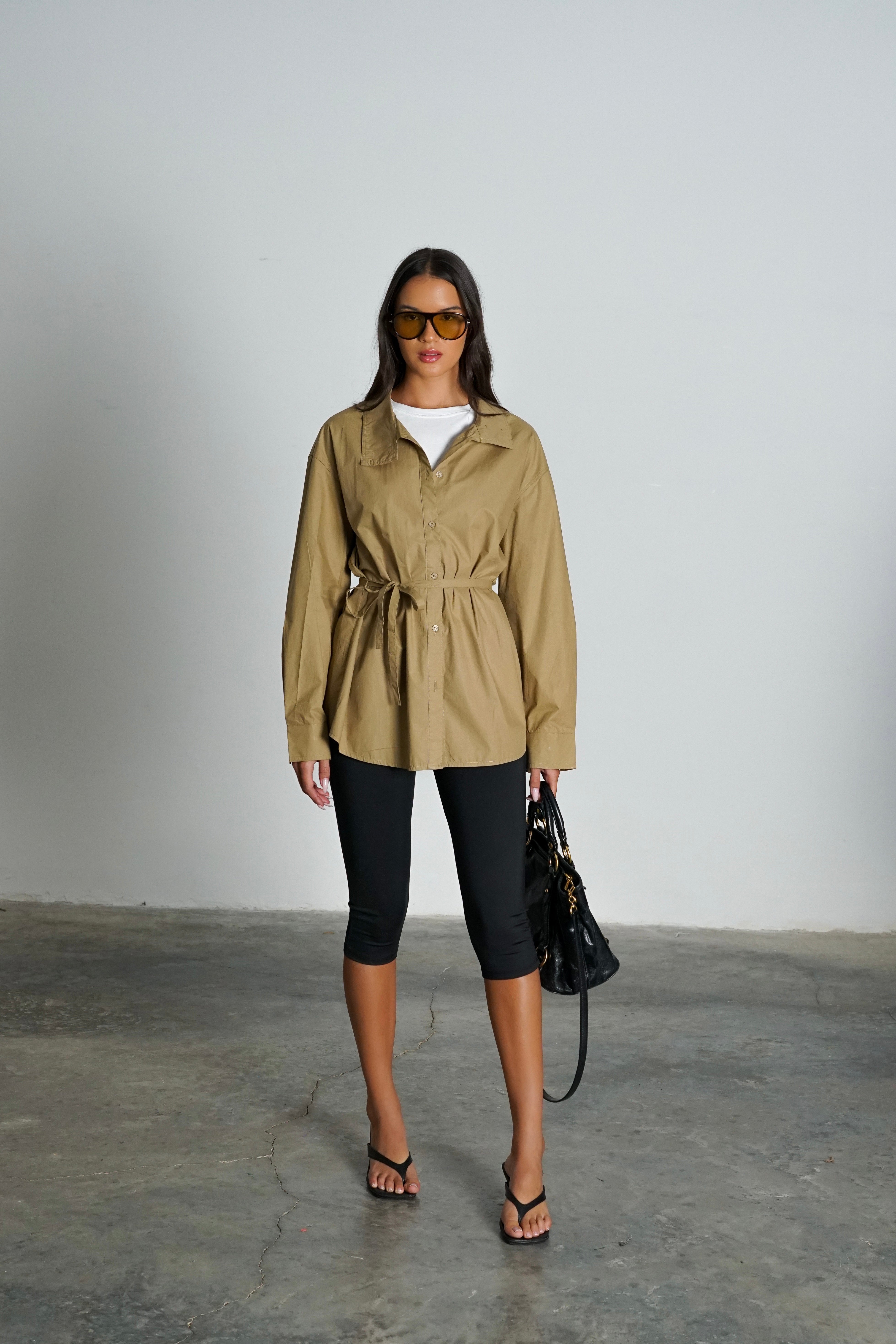 חולצת קרסנט-זית