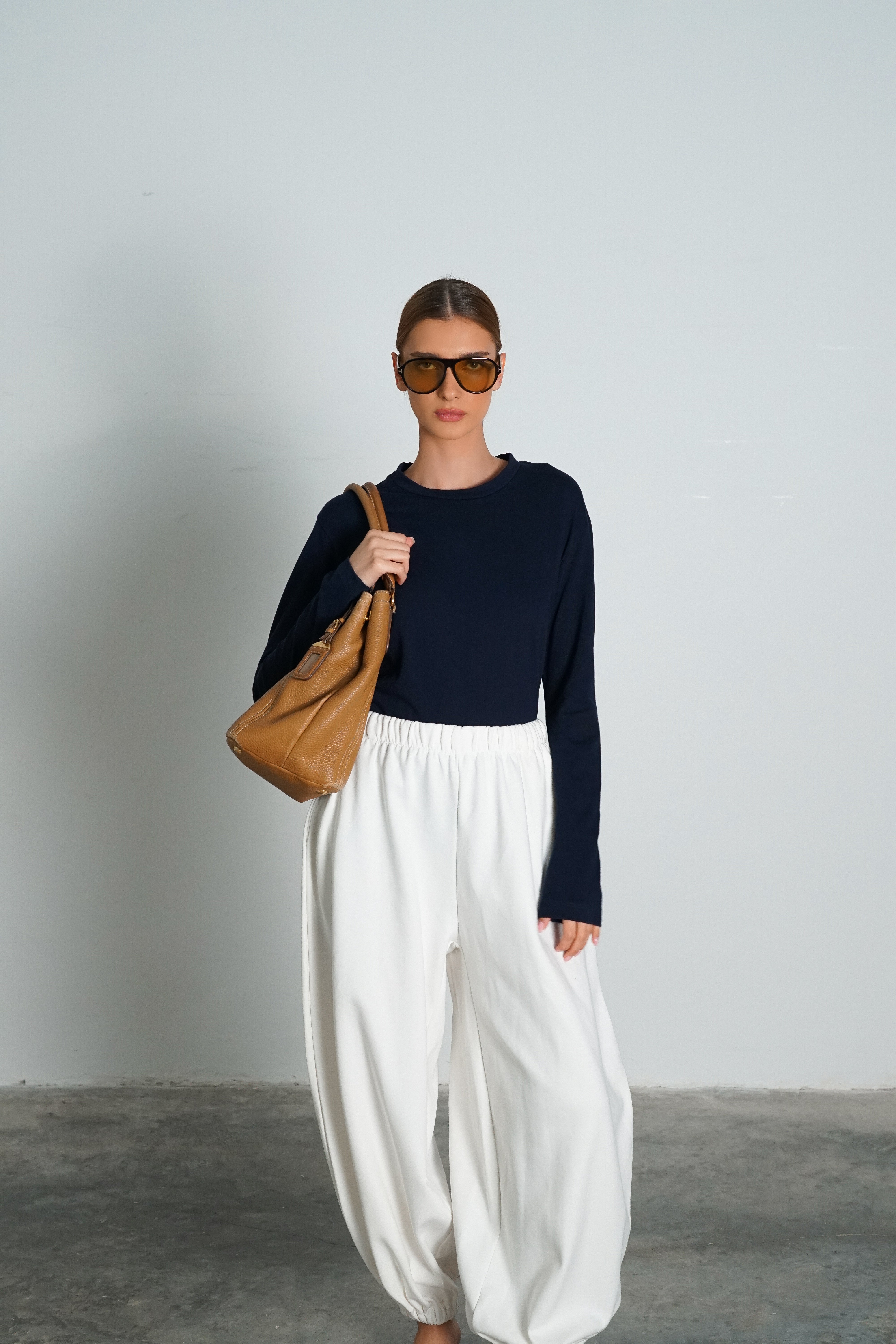 חולצת בייסיקלי-כחול