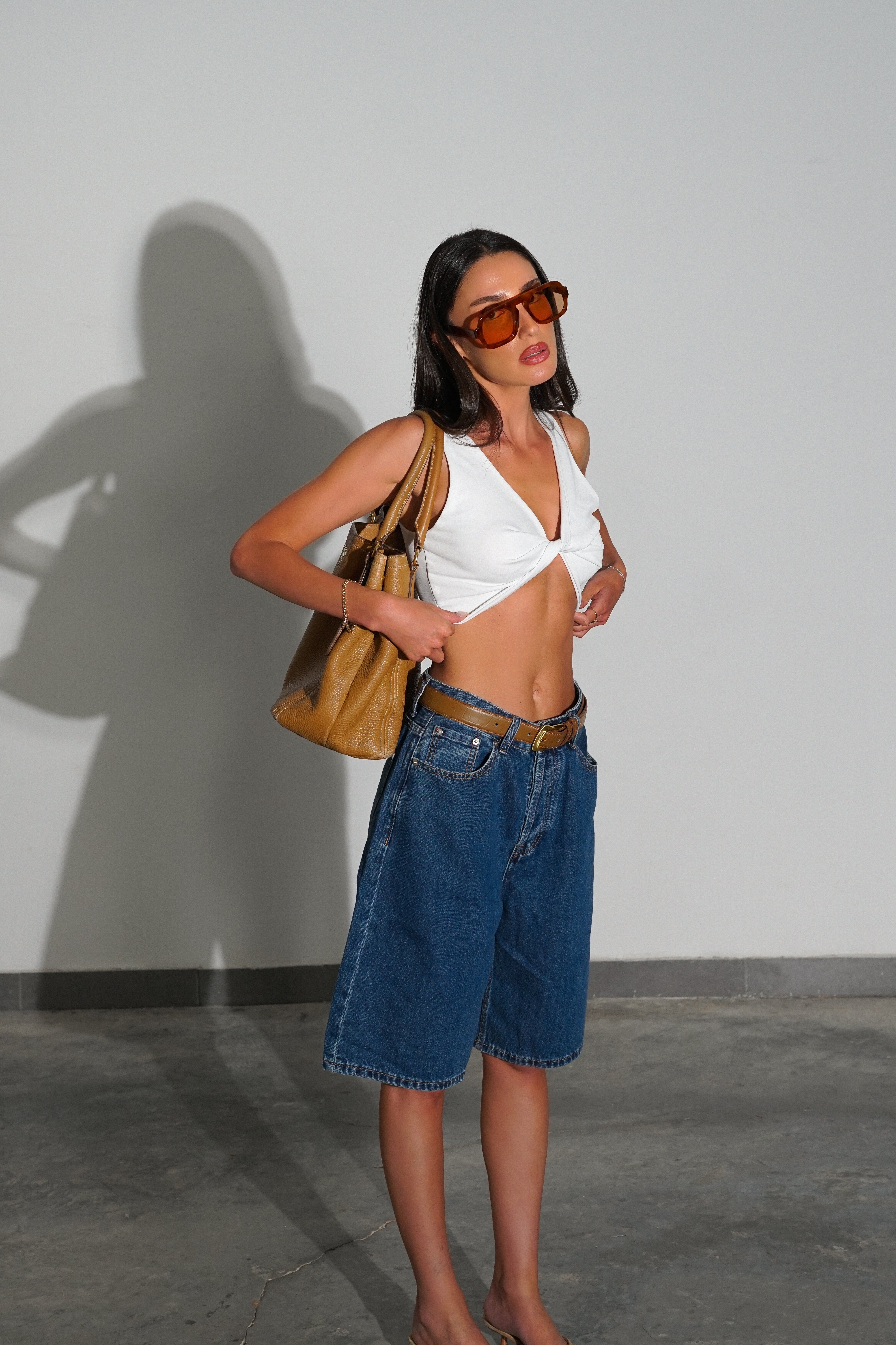 גופיית ג'אגר-לבן