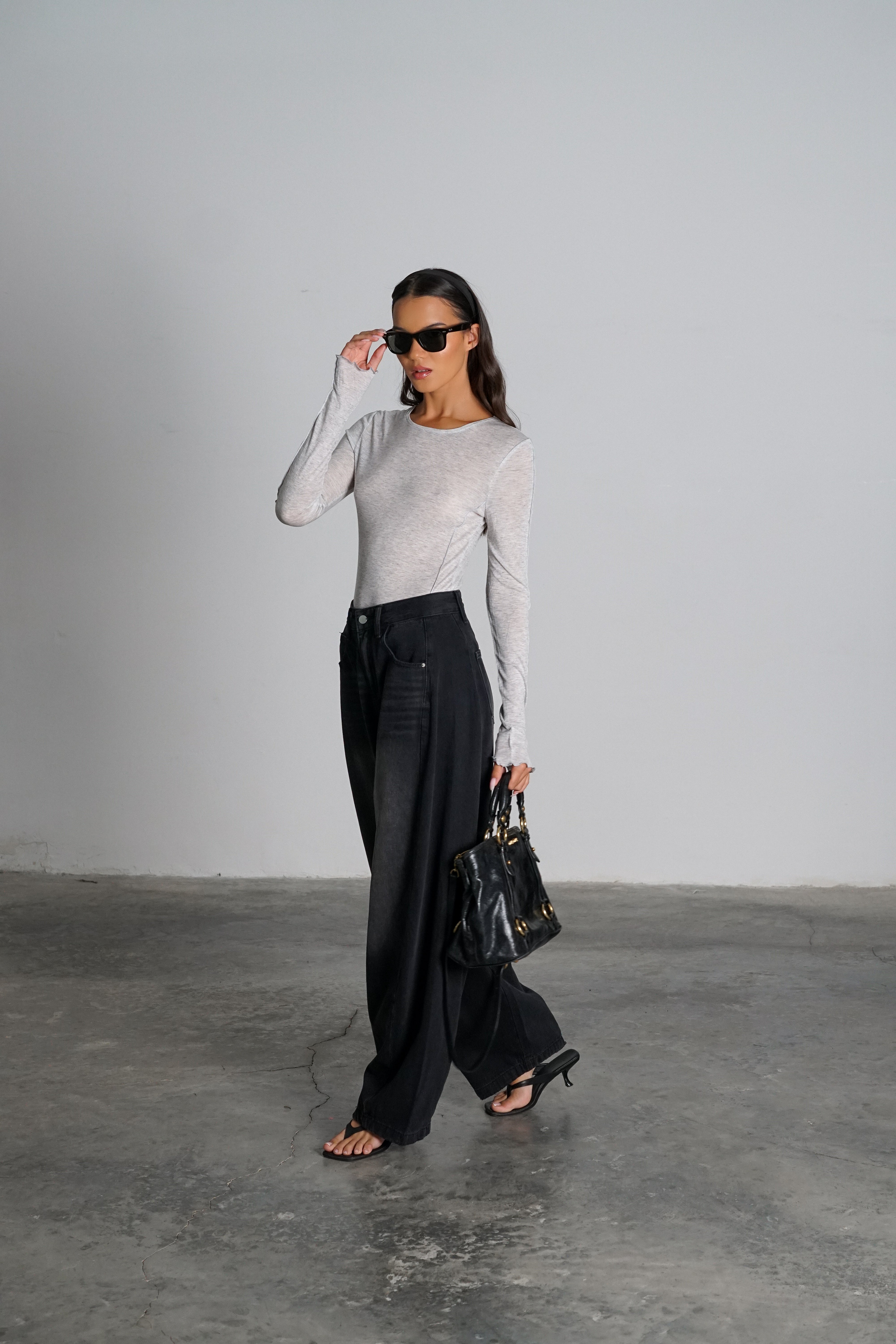 חולצת פורטר-אפור