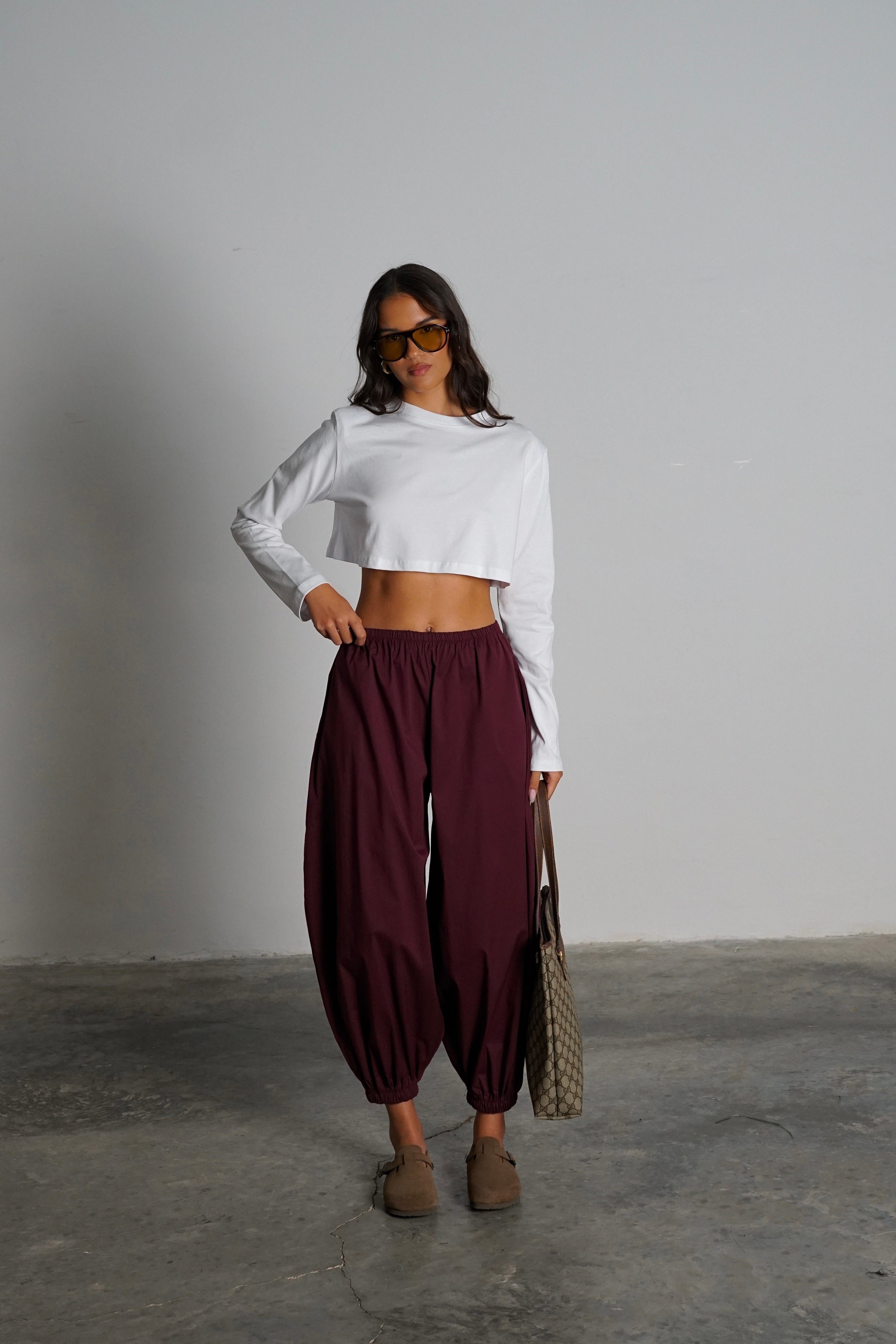 חולצת פופ-לבן