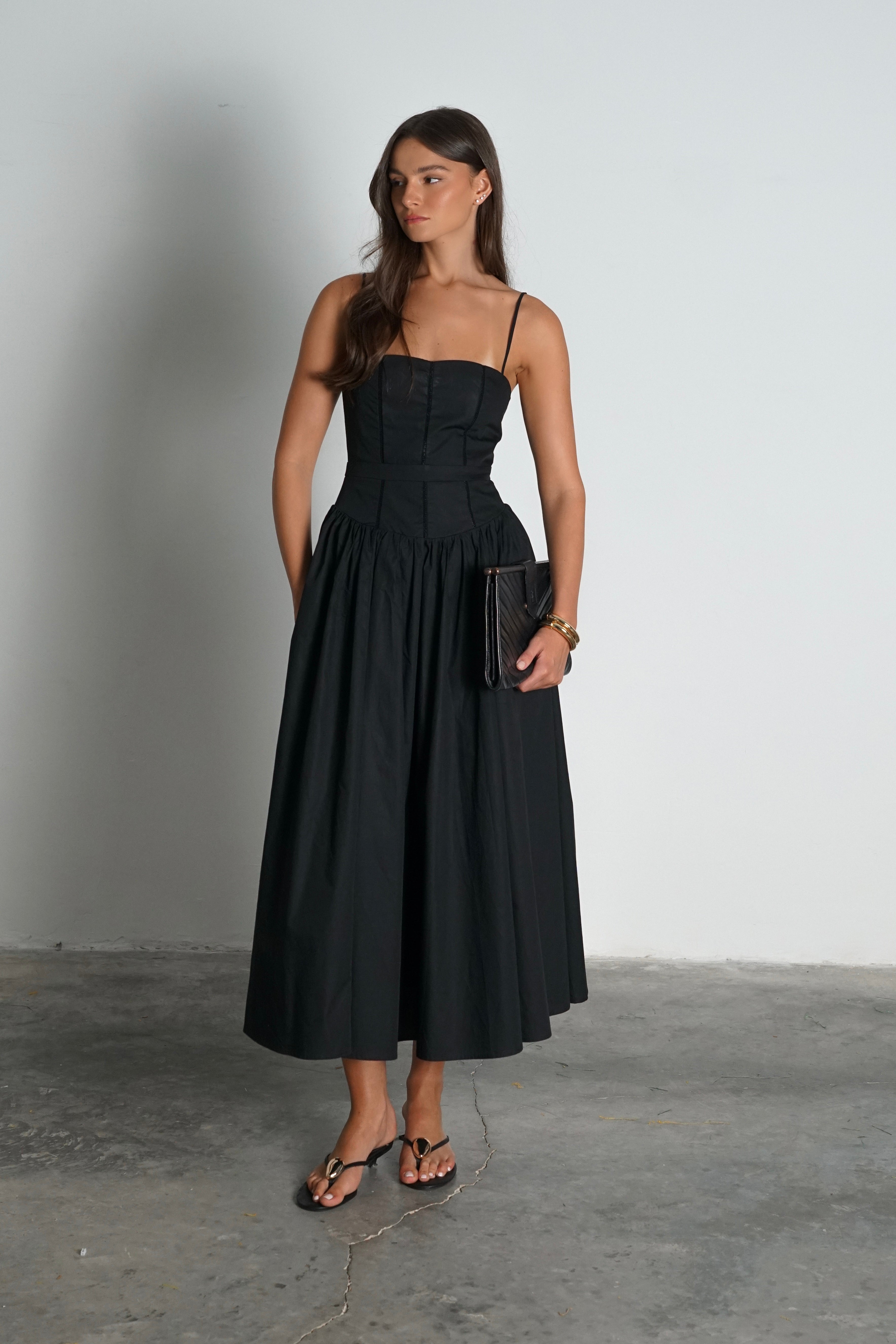 שמלת לומברד-שחור