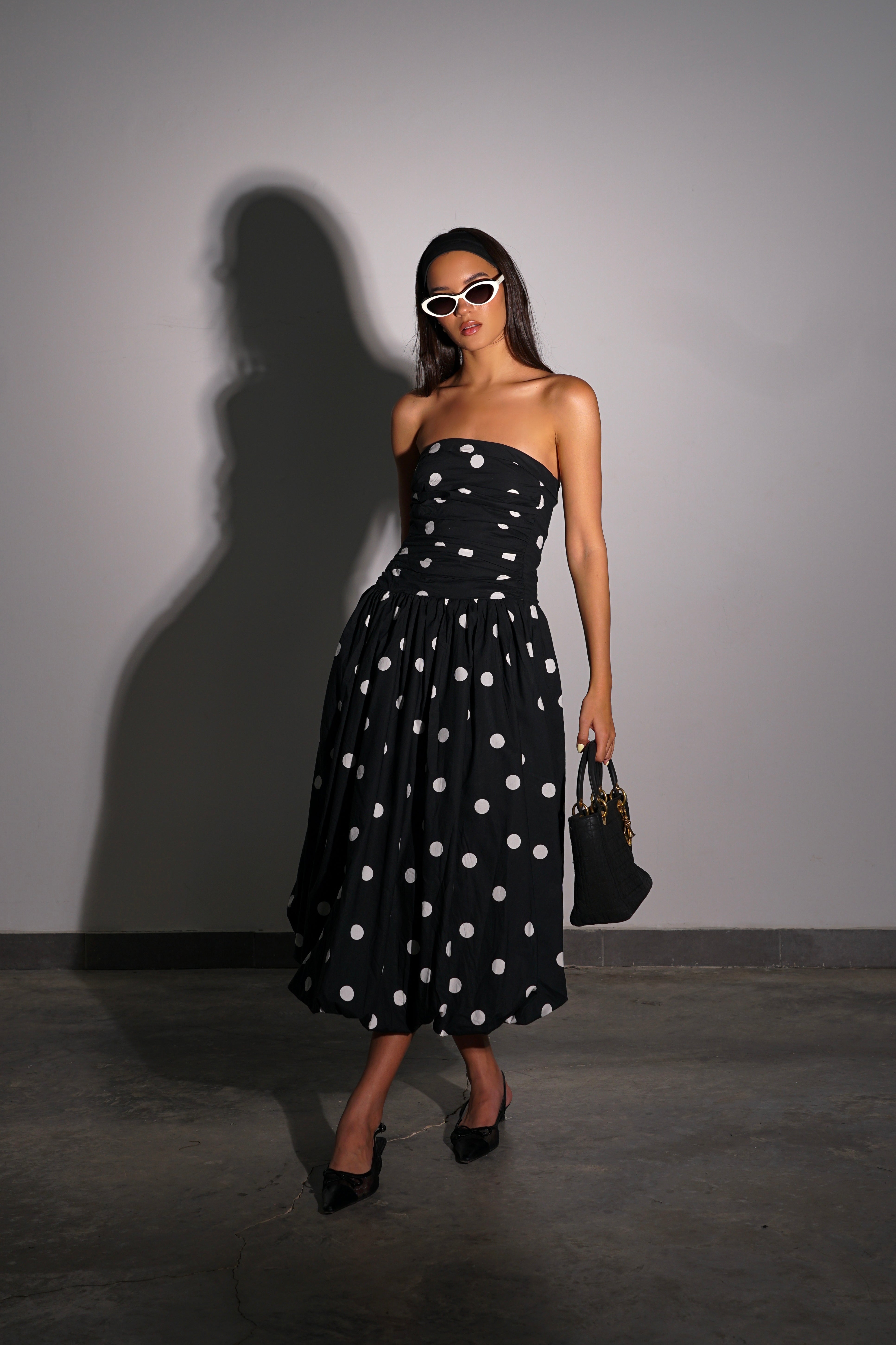 שמלת אלכסינה-שחור