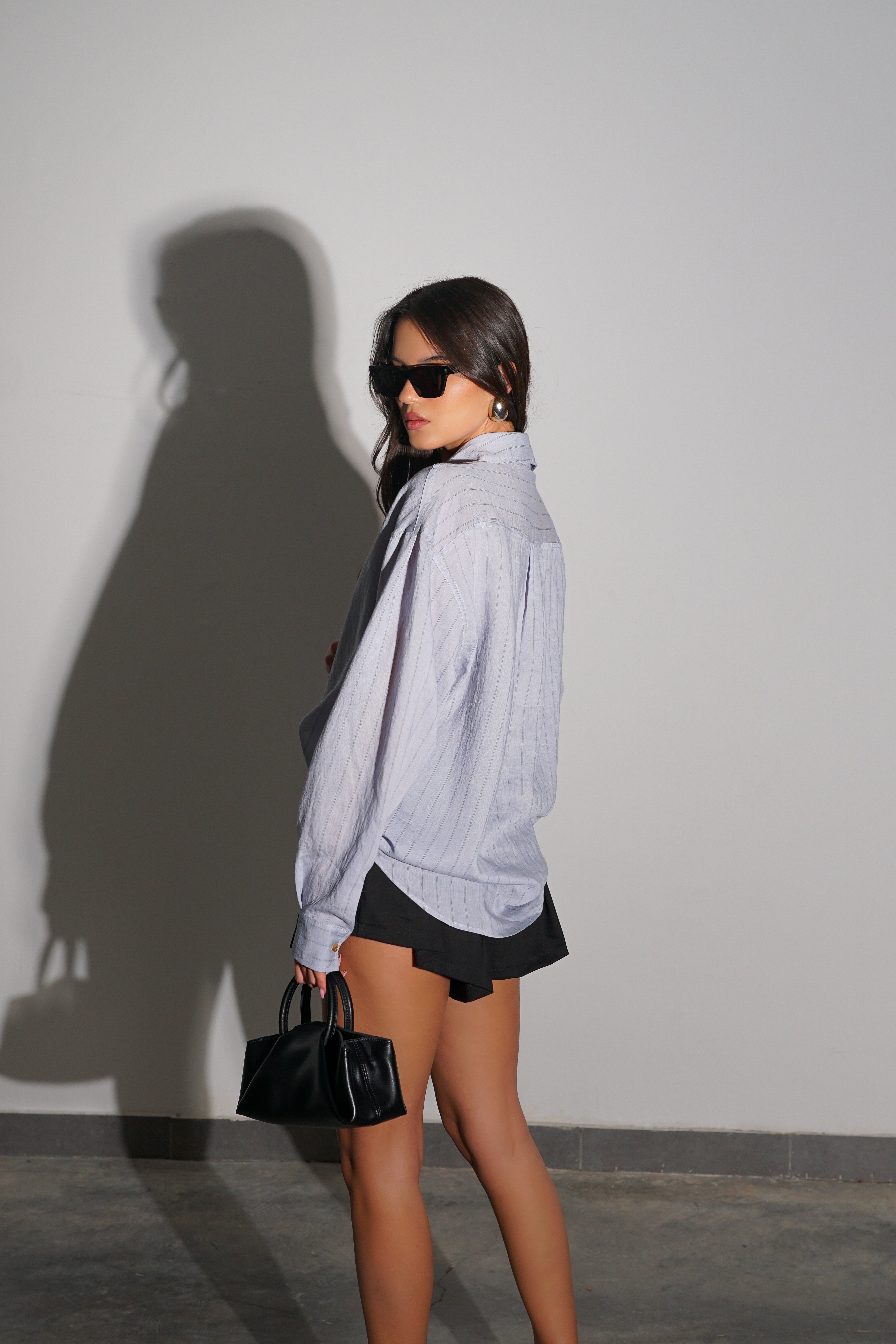 חולצת קאפרי-תכלת