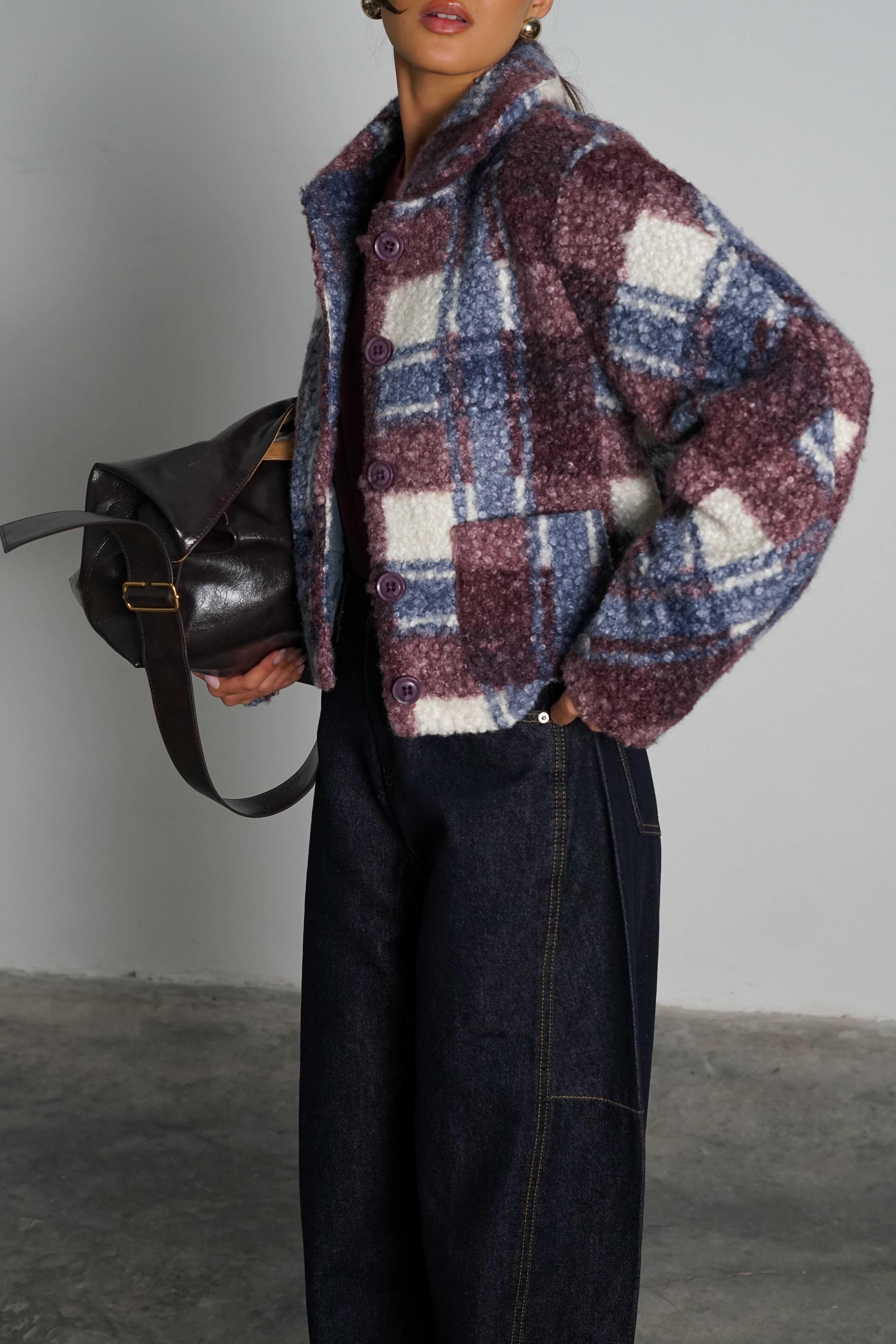 ג'קט סקאיי-סגול