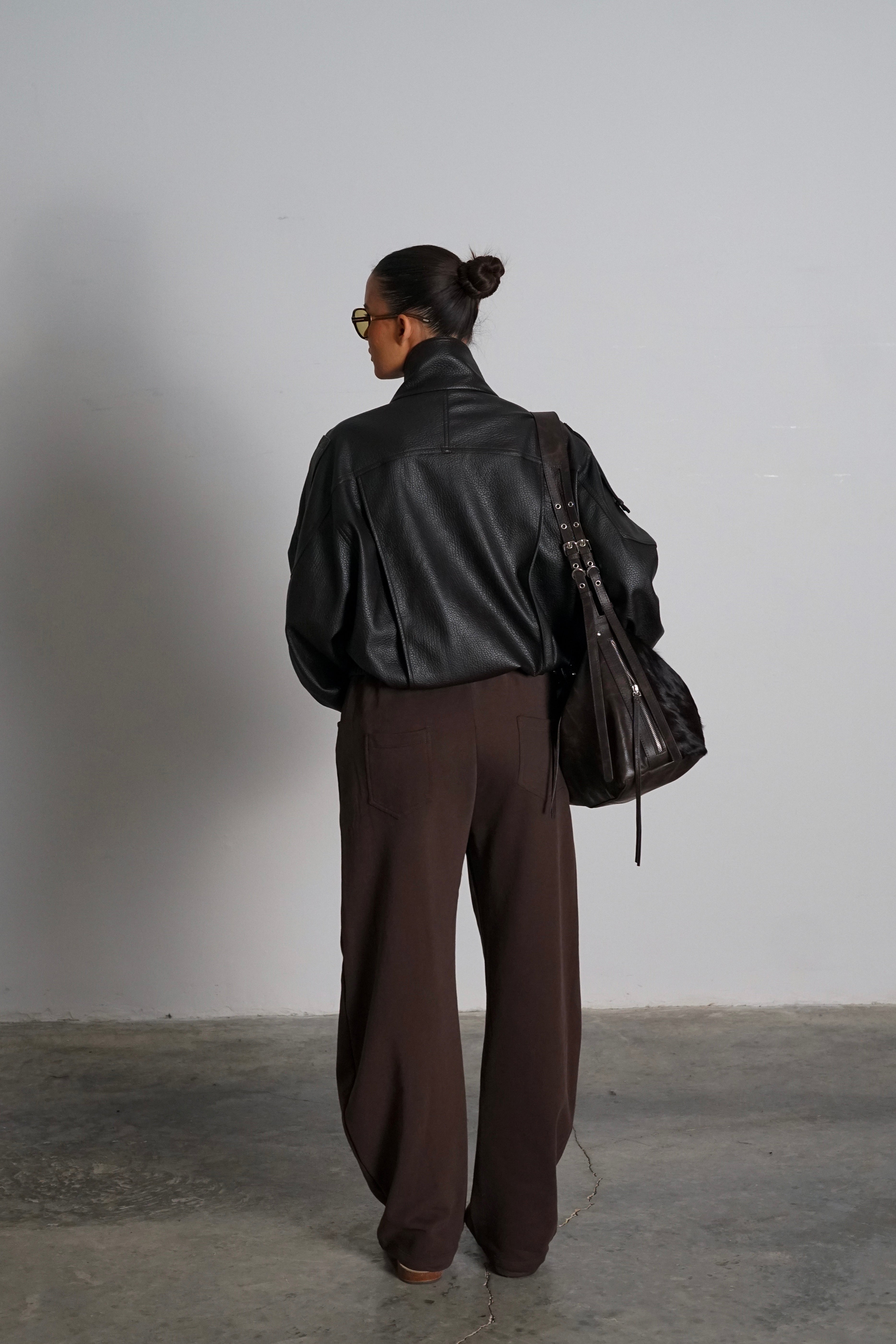 מכנסי סילבו-חום