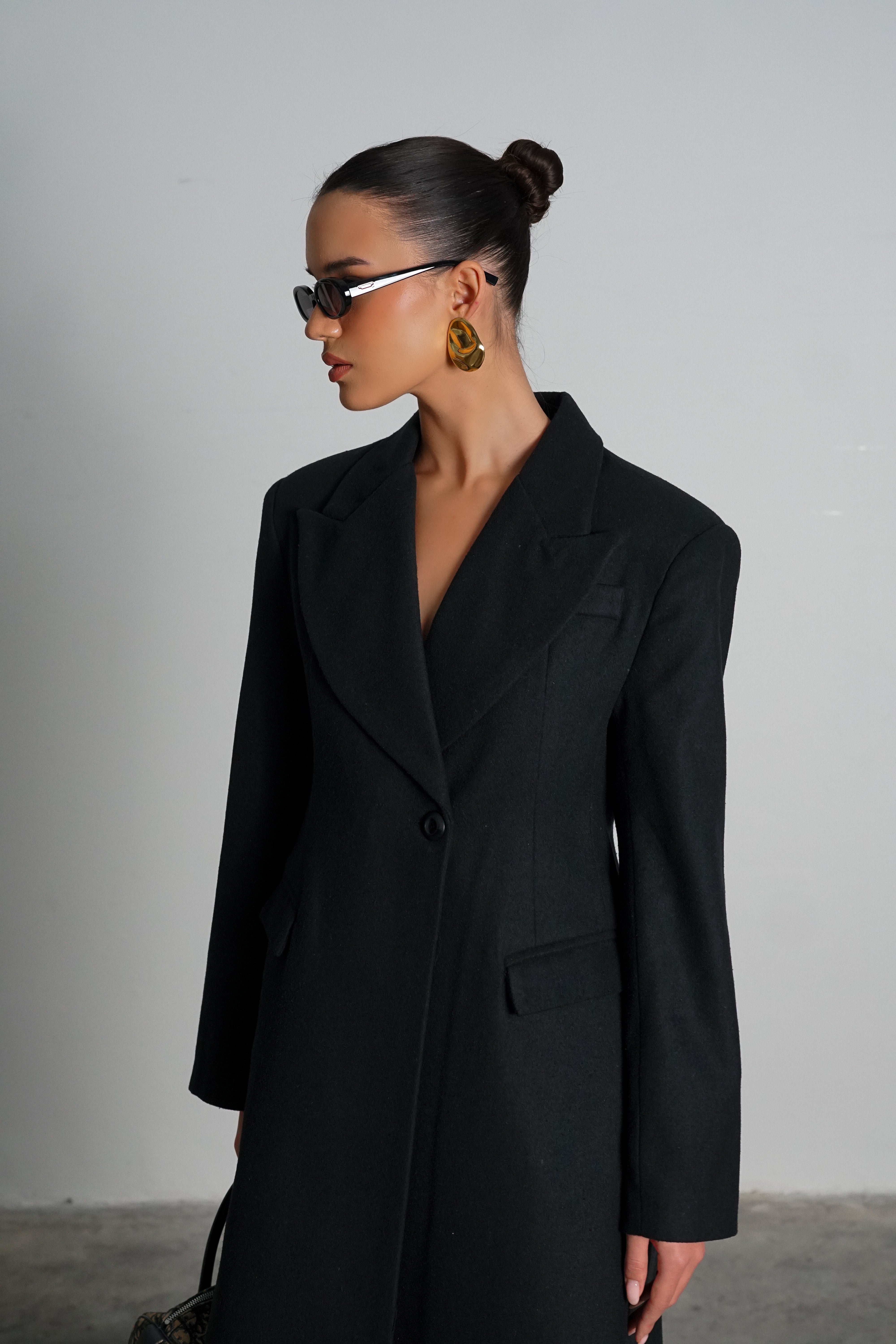 מעיל מיצ'ו-שחור