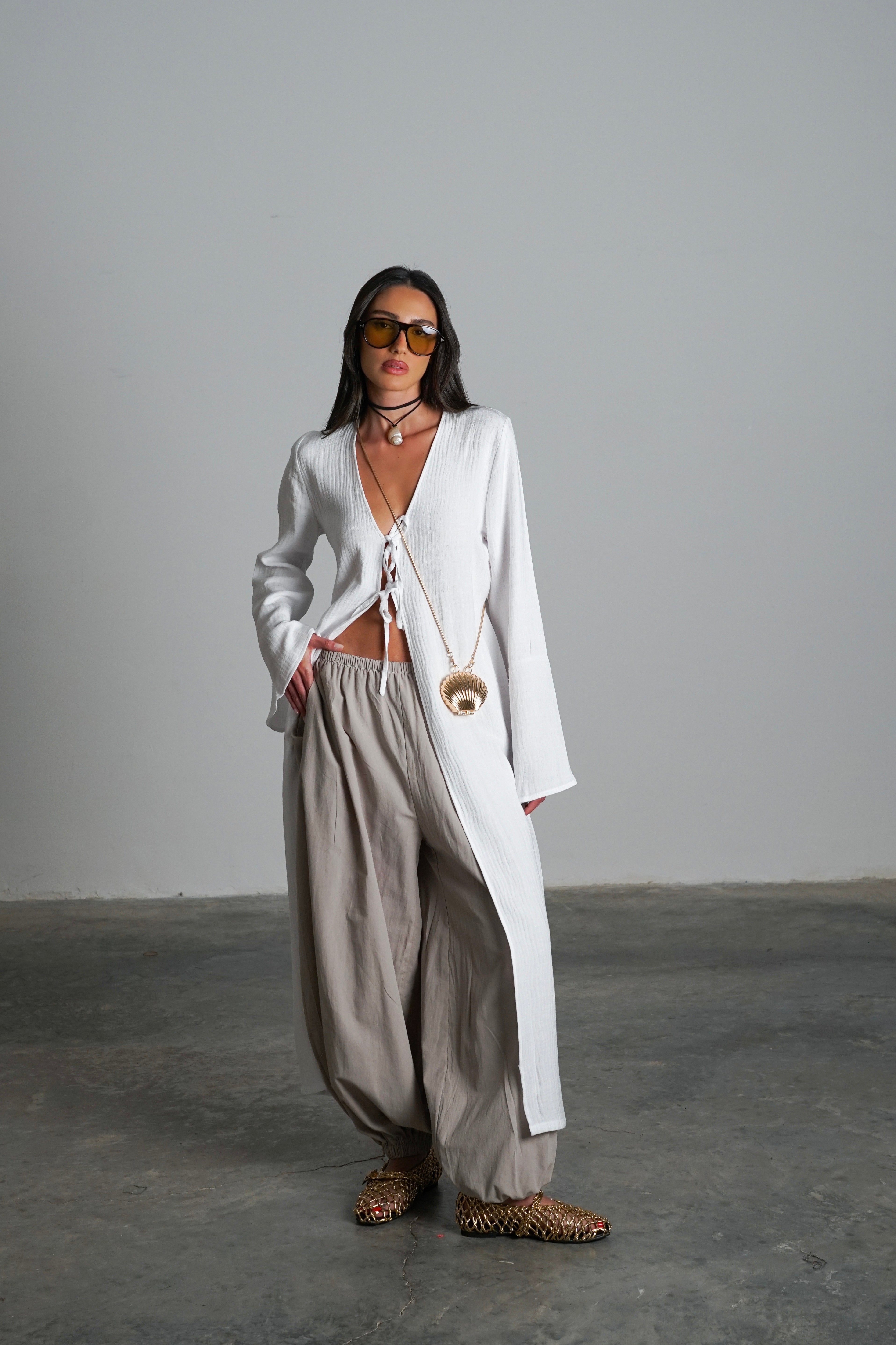 קימונו וואן-לבן