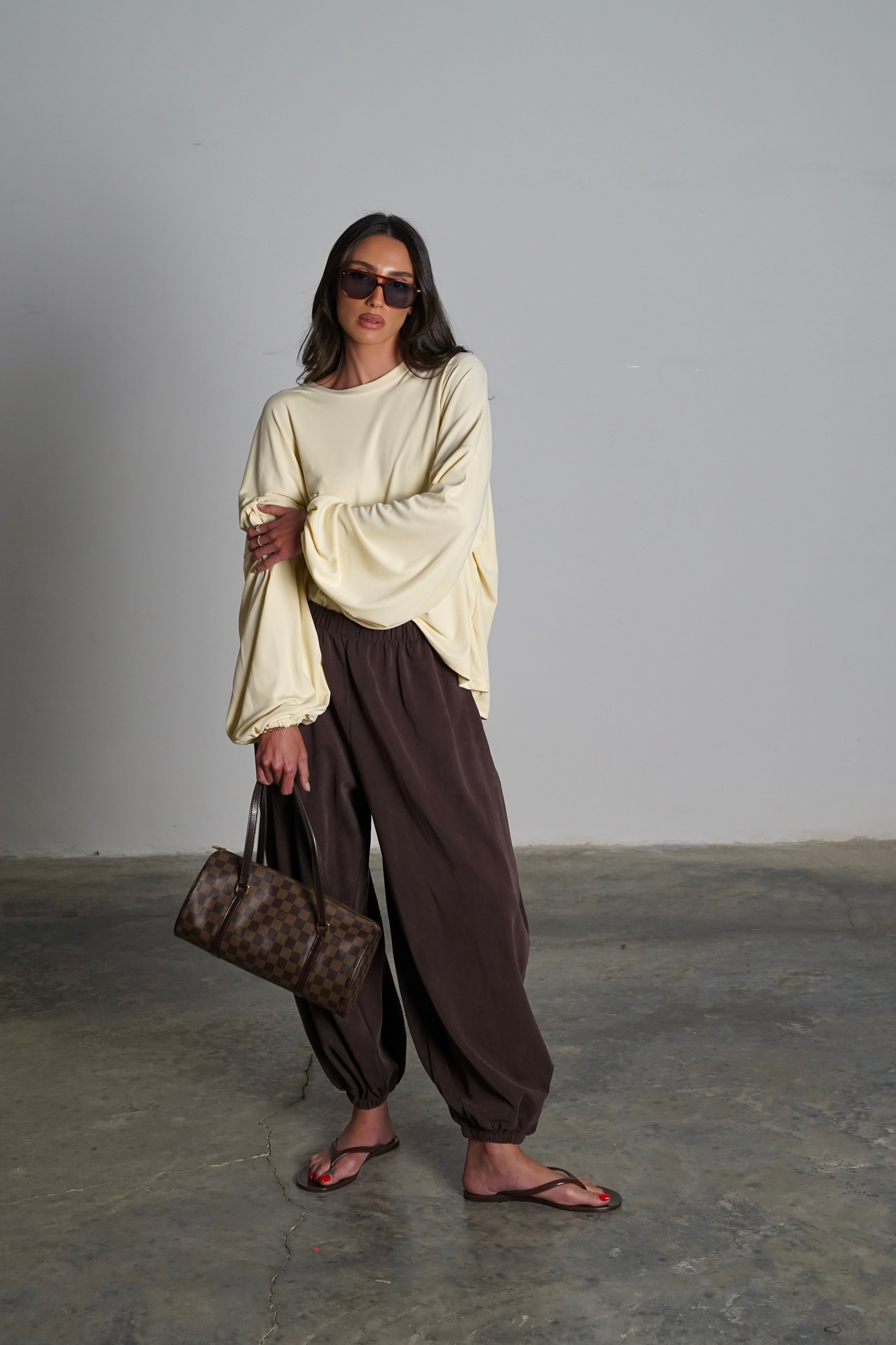 חולצת מייבי-חמאה