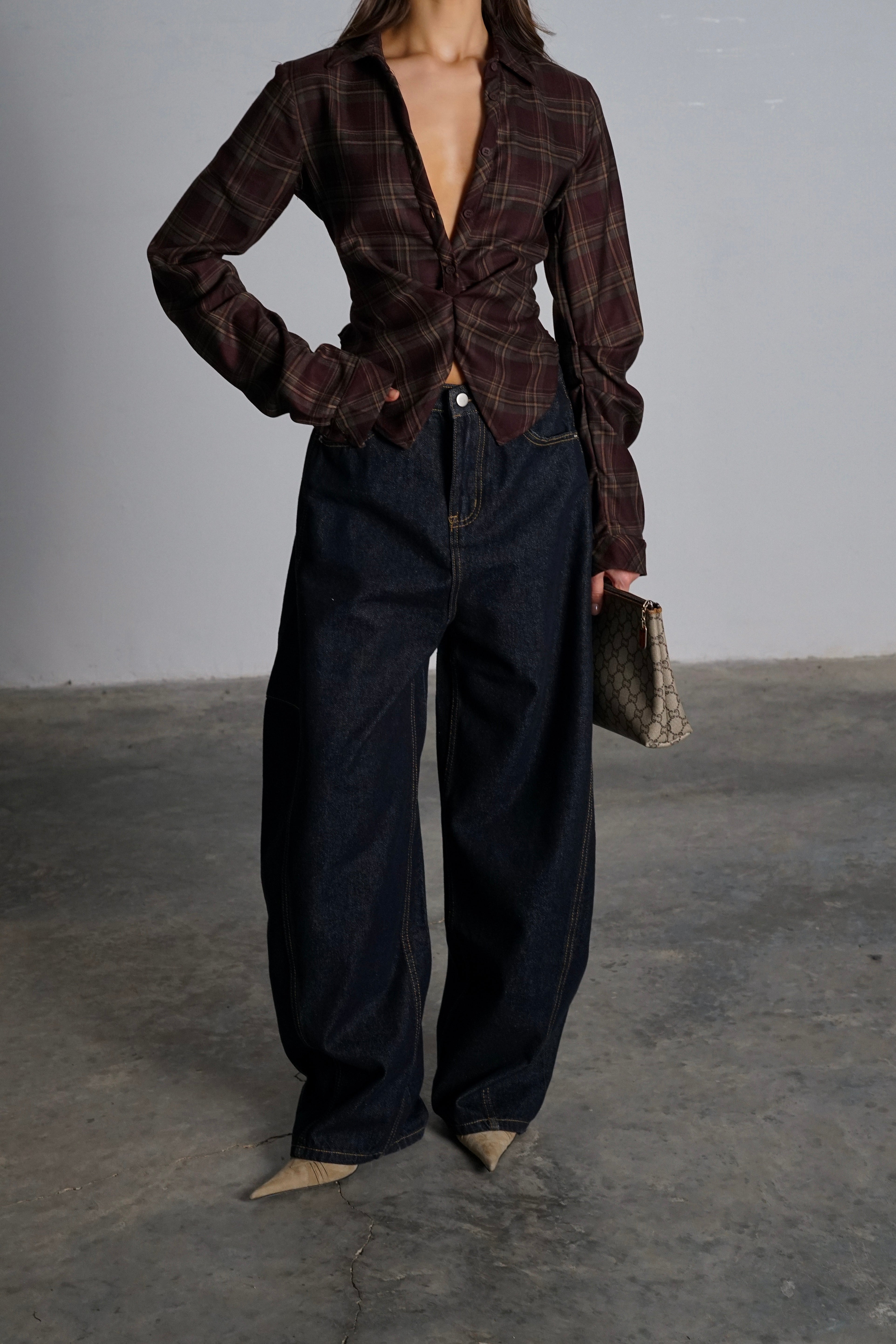 חולצת סאנסה-בורדו