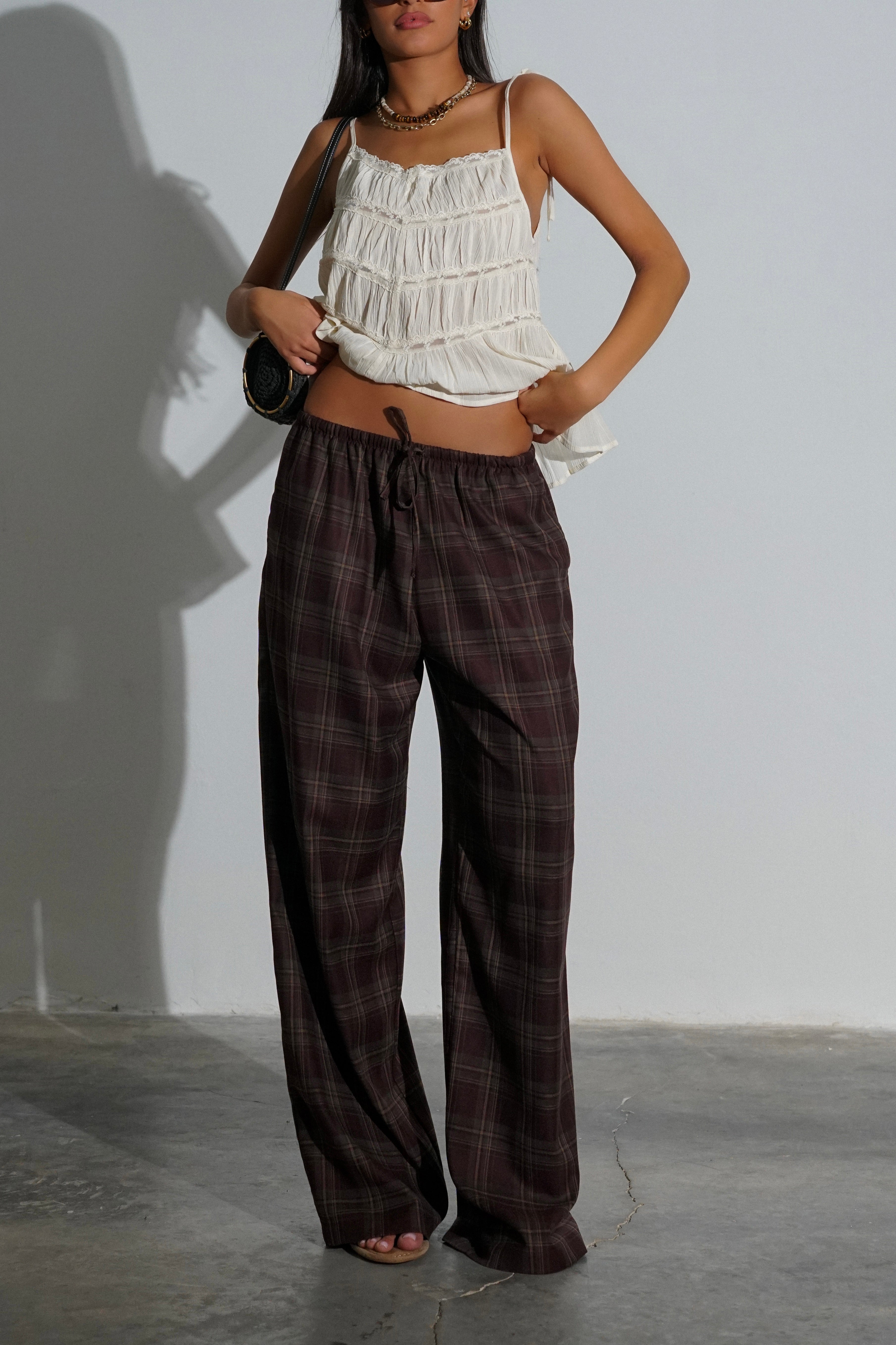 מכנסי פלמרו-בורדו