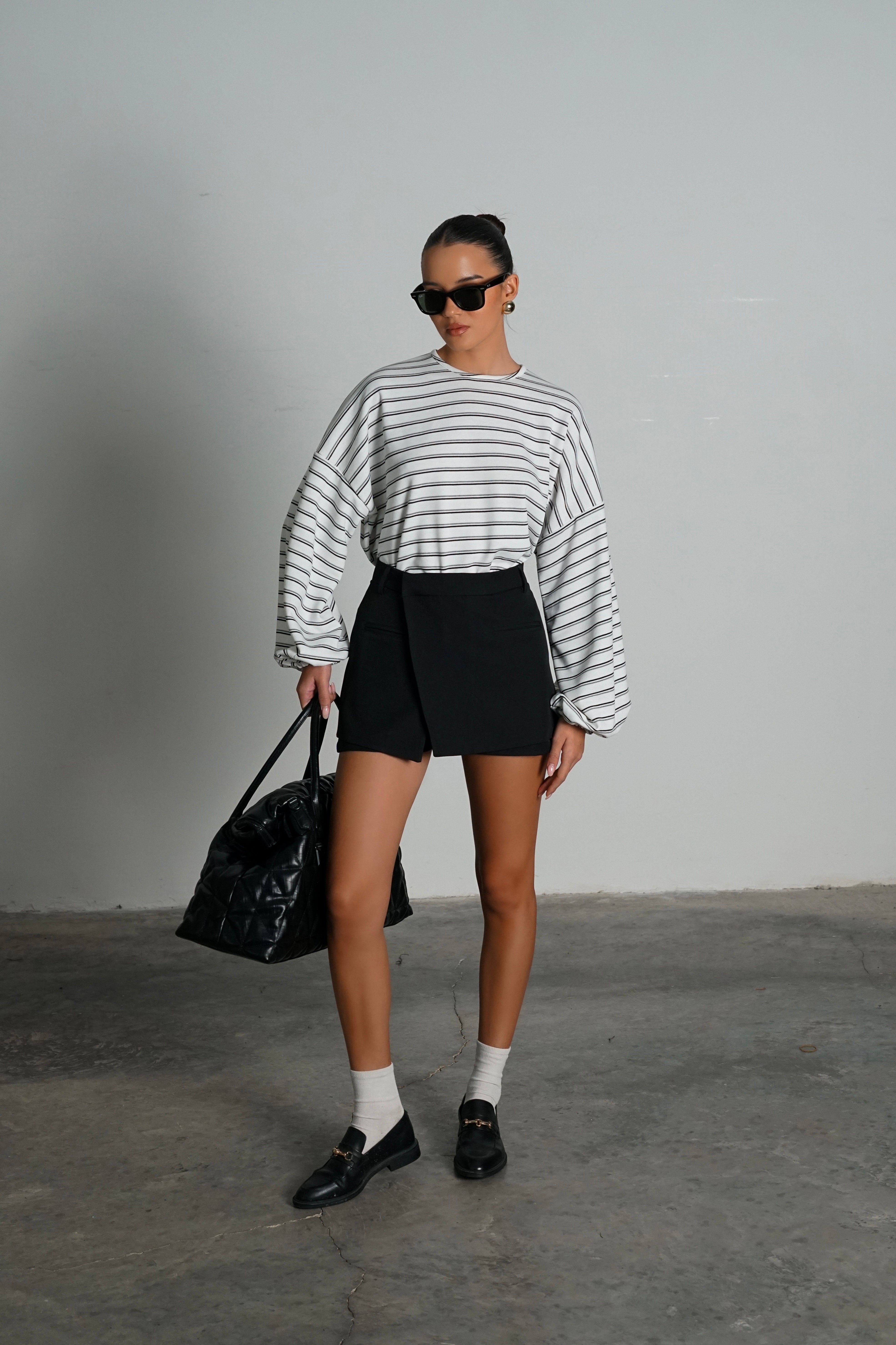 חולצת מייבי-לבן