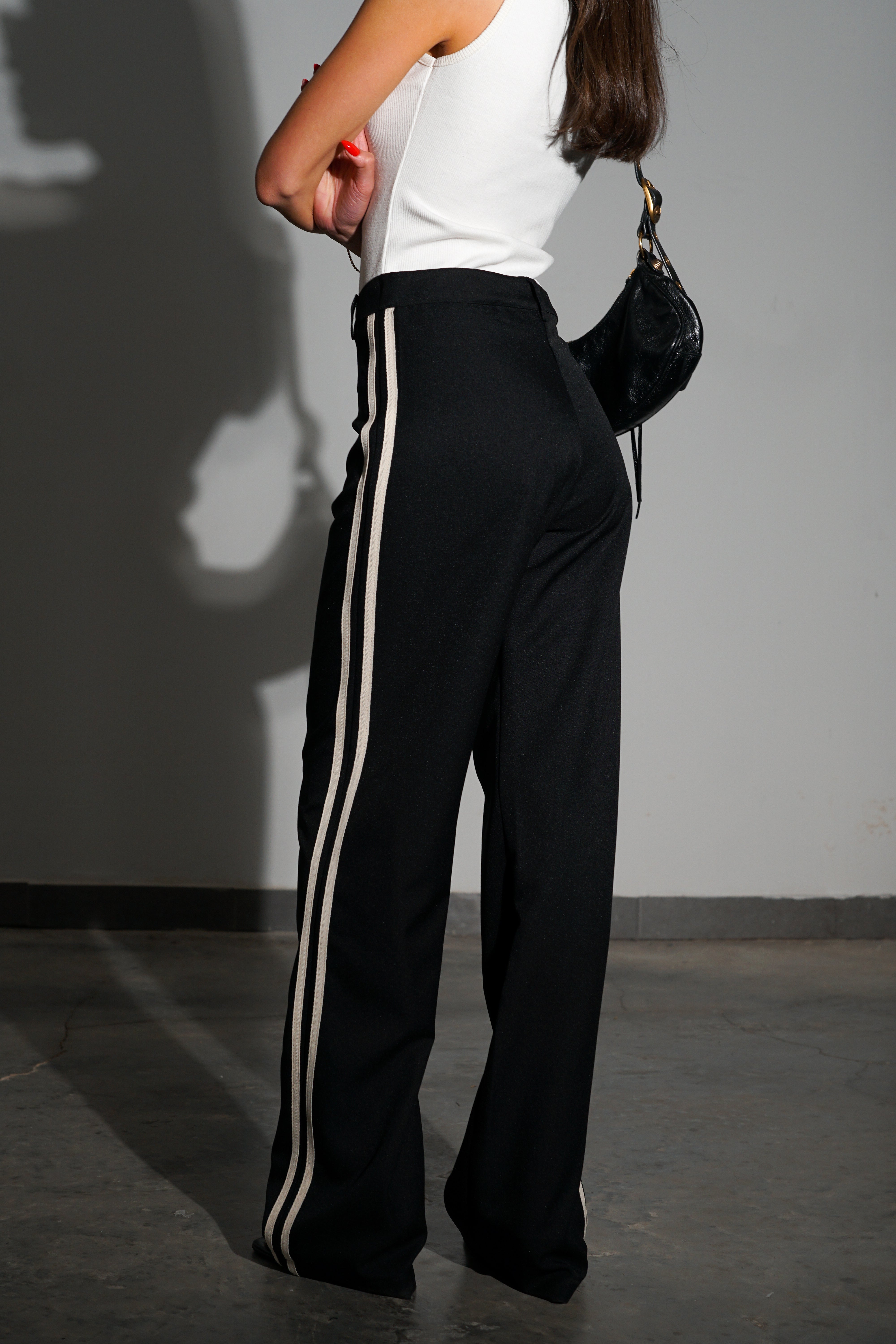 מכנסי ריילי-שחור