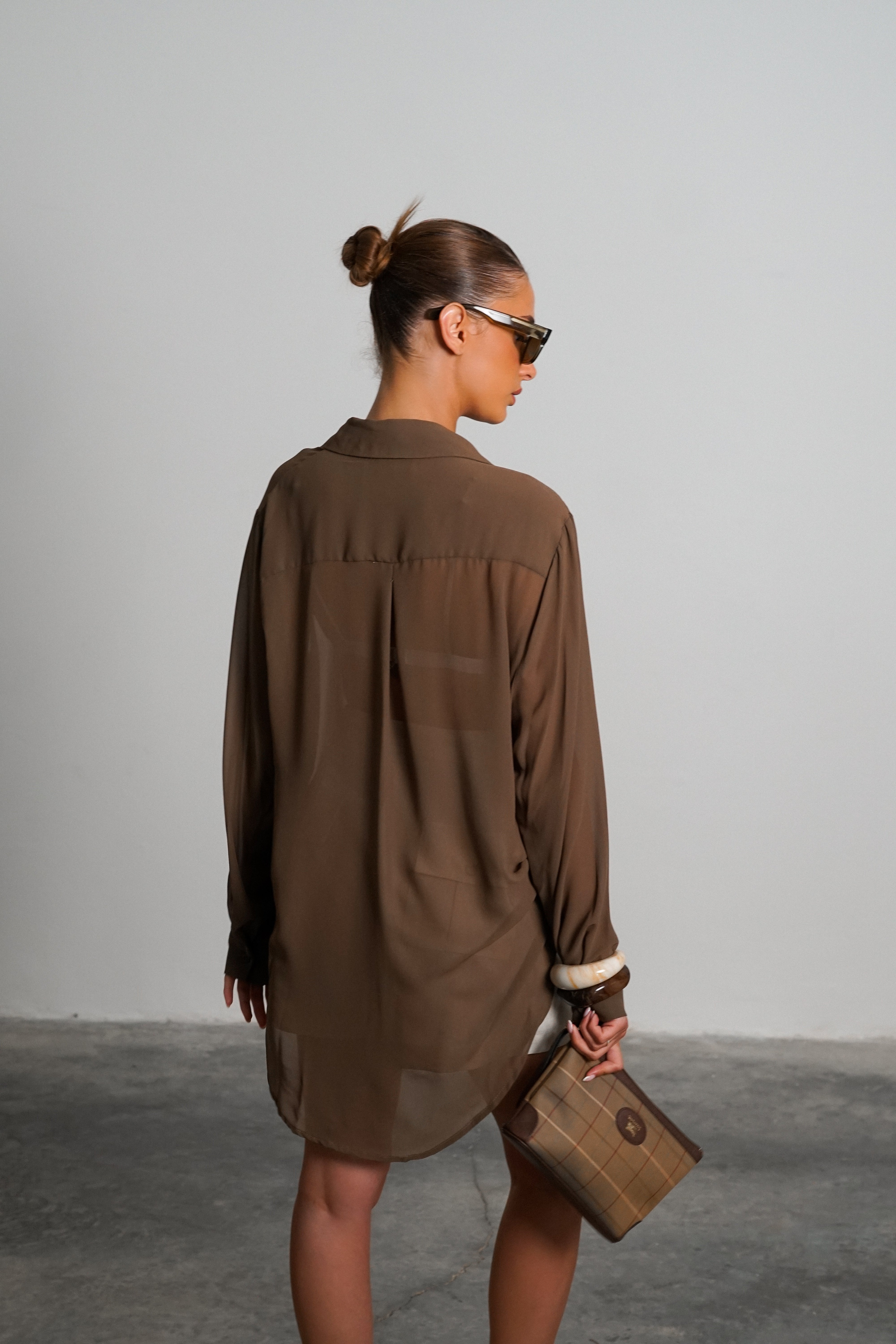 חולצת אריקה-חום